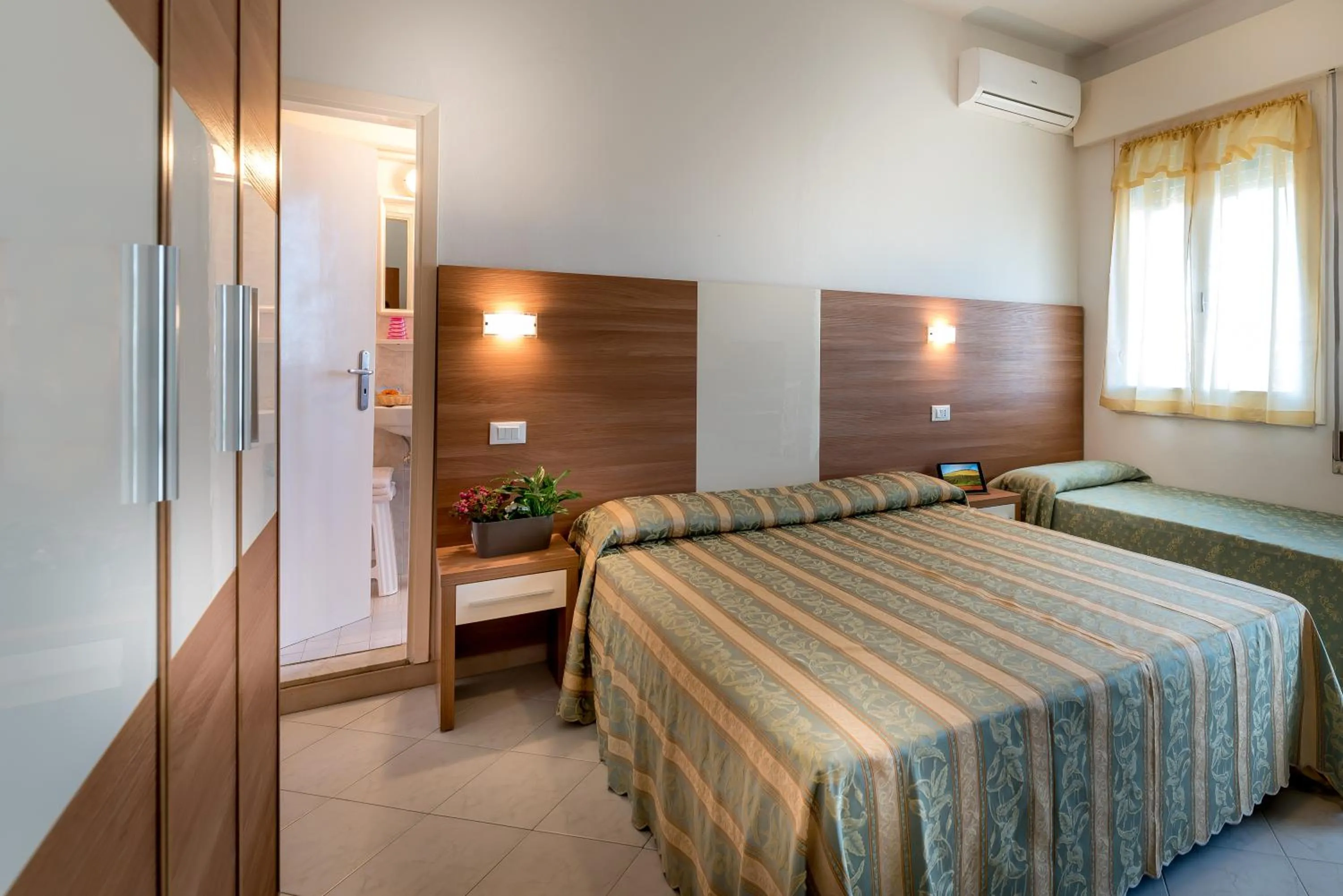 Bed in Hotel Vallechiara