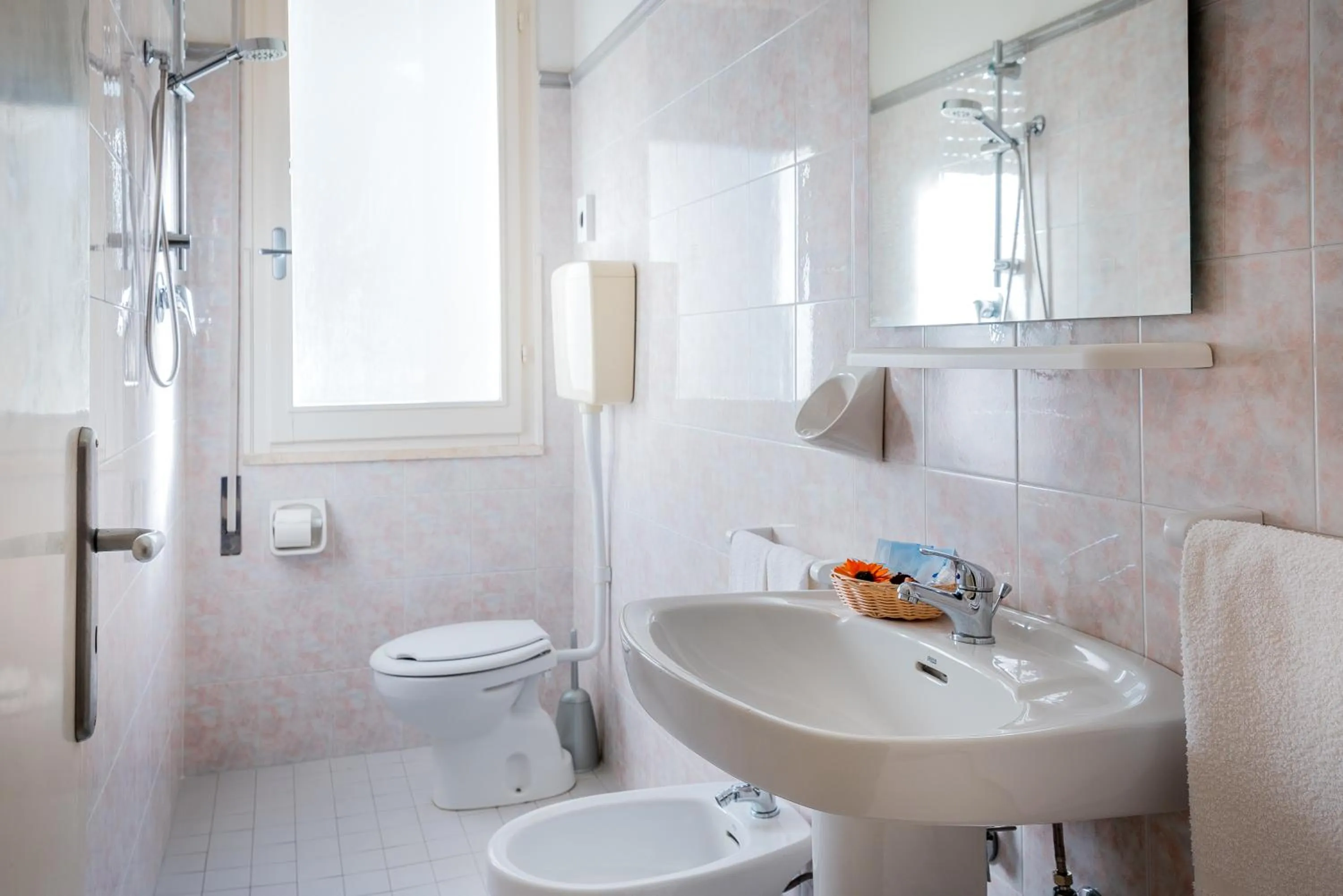 Shower, Bathroom in Hotel Vallechiara