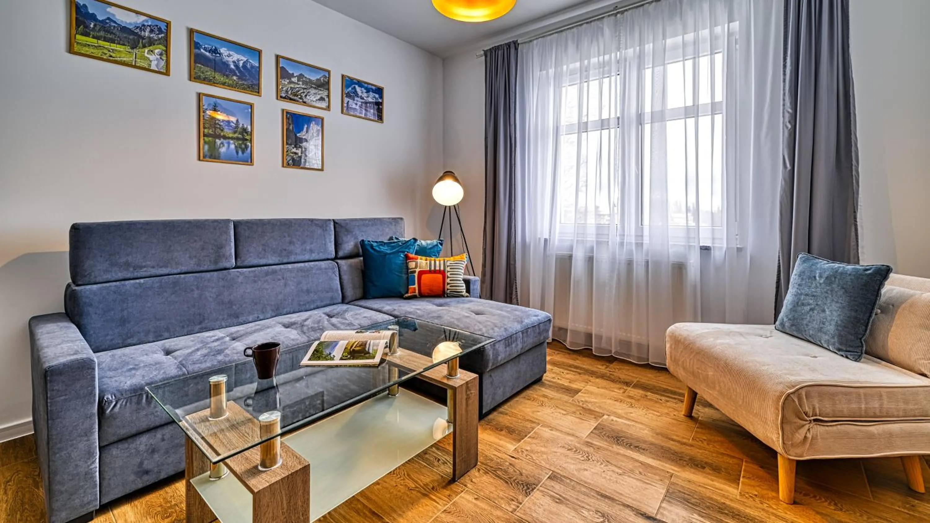 Living room in Karpacz Sucha, Sun & Snow