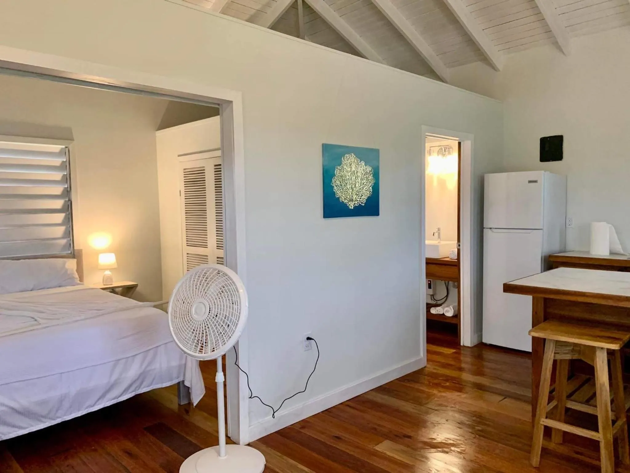 Bed in Belizima Eco Resort