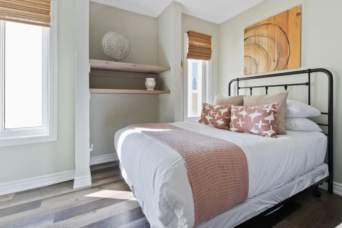 Bedroom, Bed in 3BR Bright Mountain View Condo at Blue on Monterra