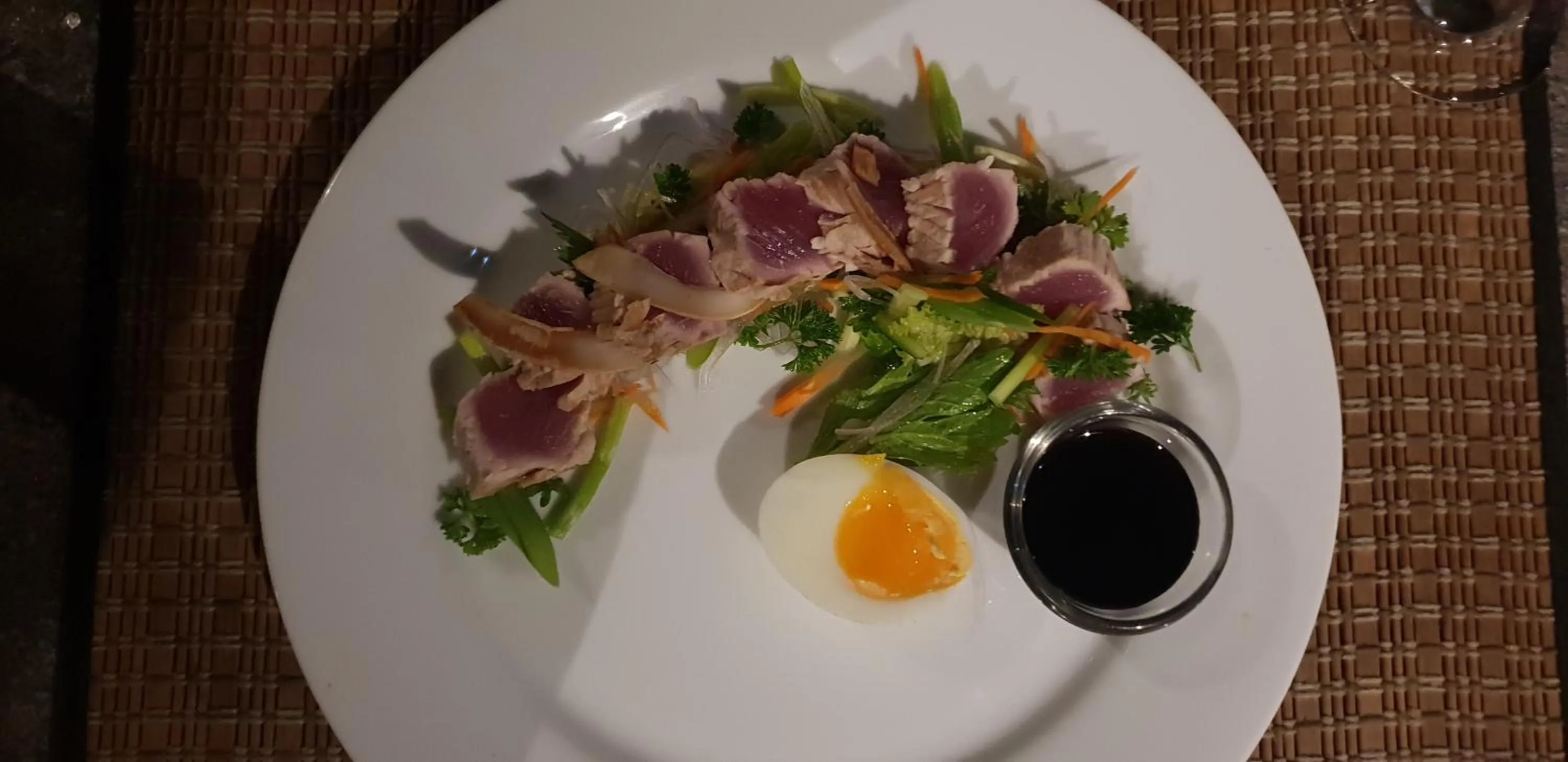 Food in Rockside Cabanas Hotel