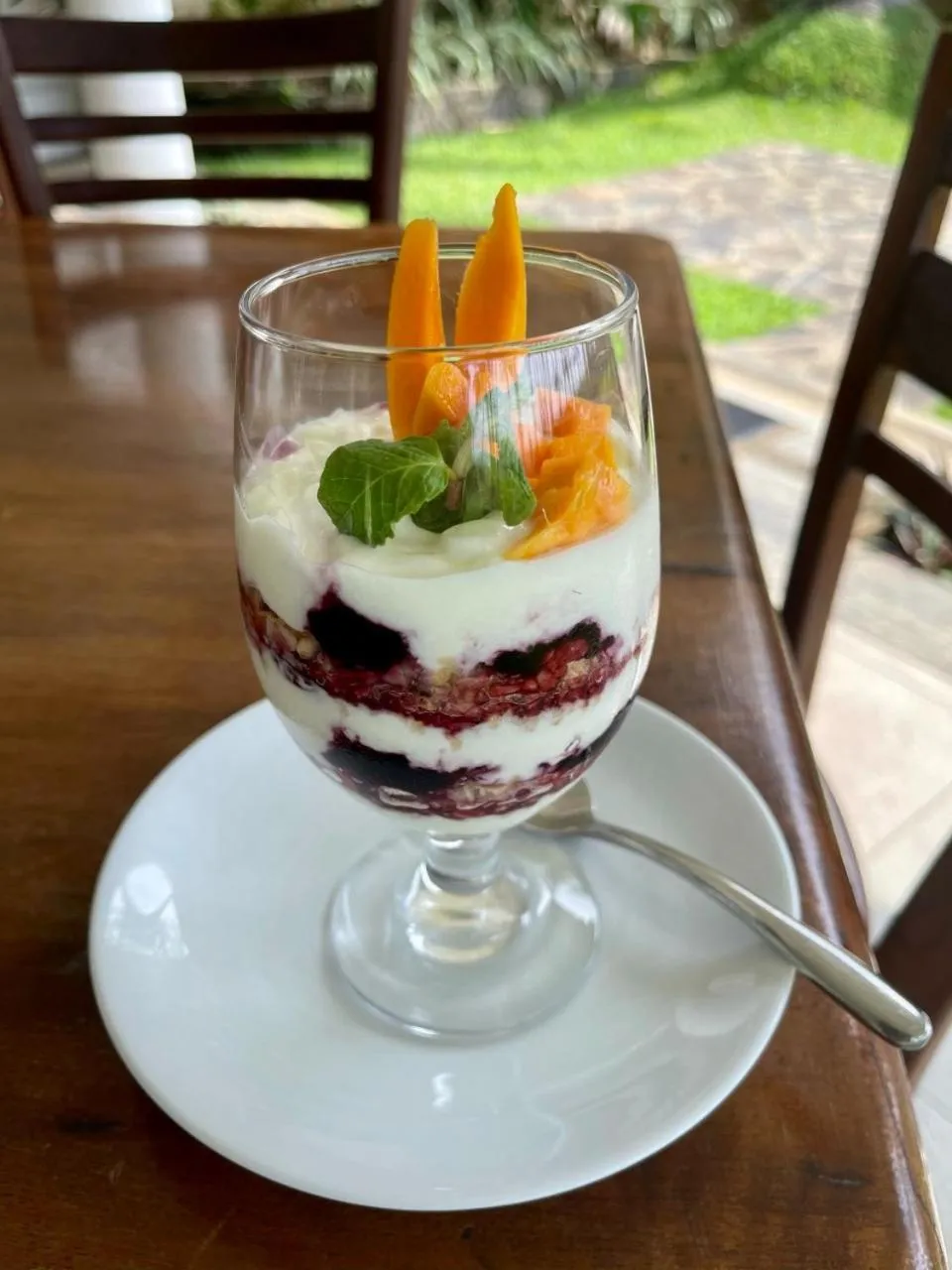 Breakfast in Rockside Cabanas Hotel