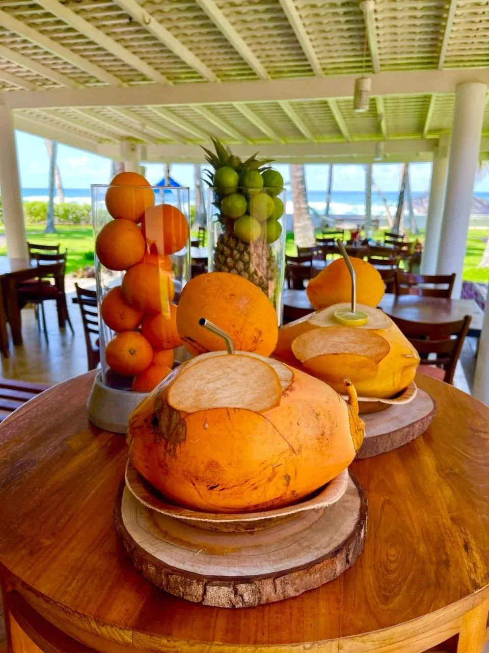 Food and drinks in Rockside Cabanas Hotel