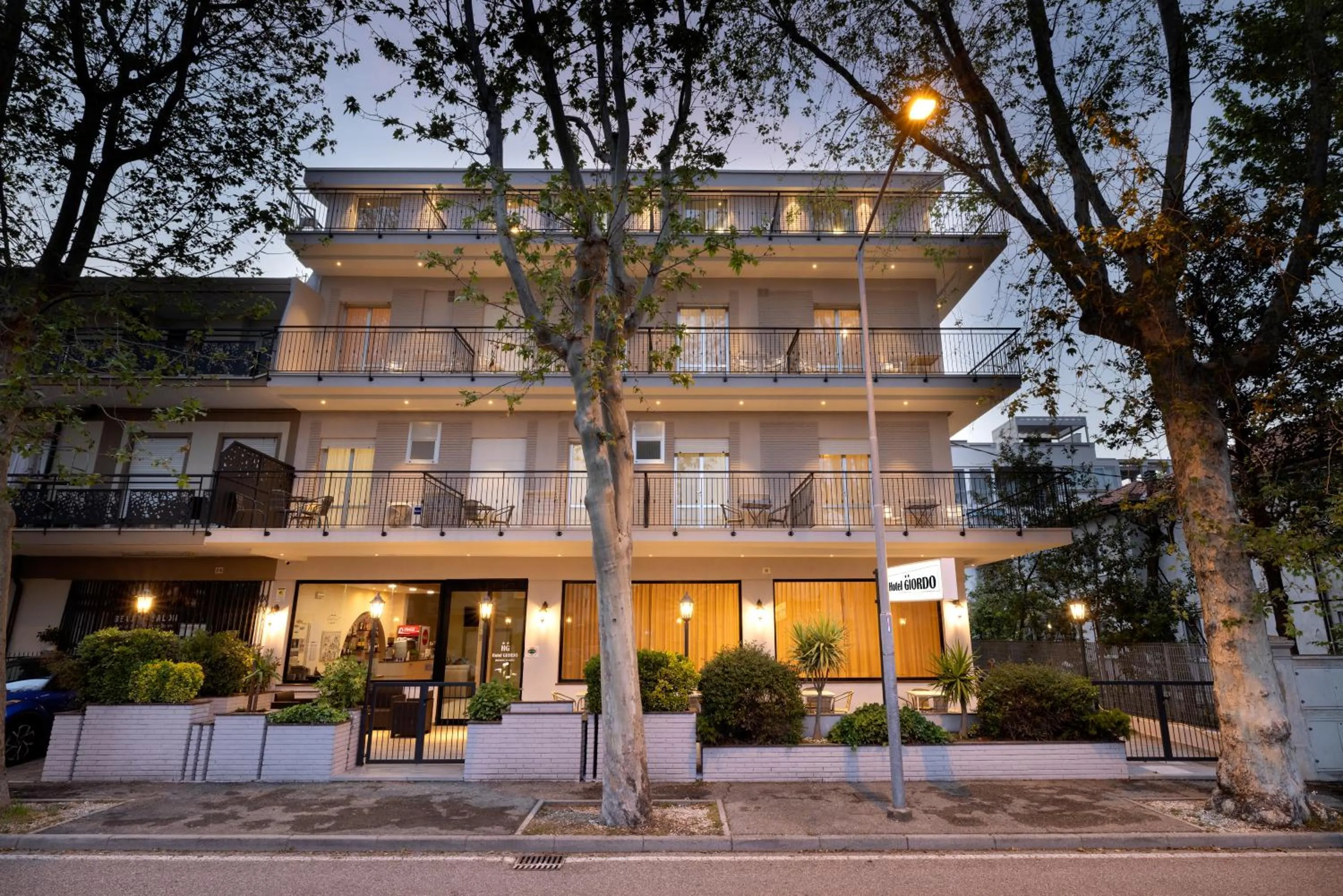 Property building in Hotel Giordo