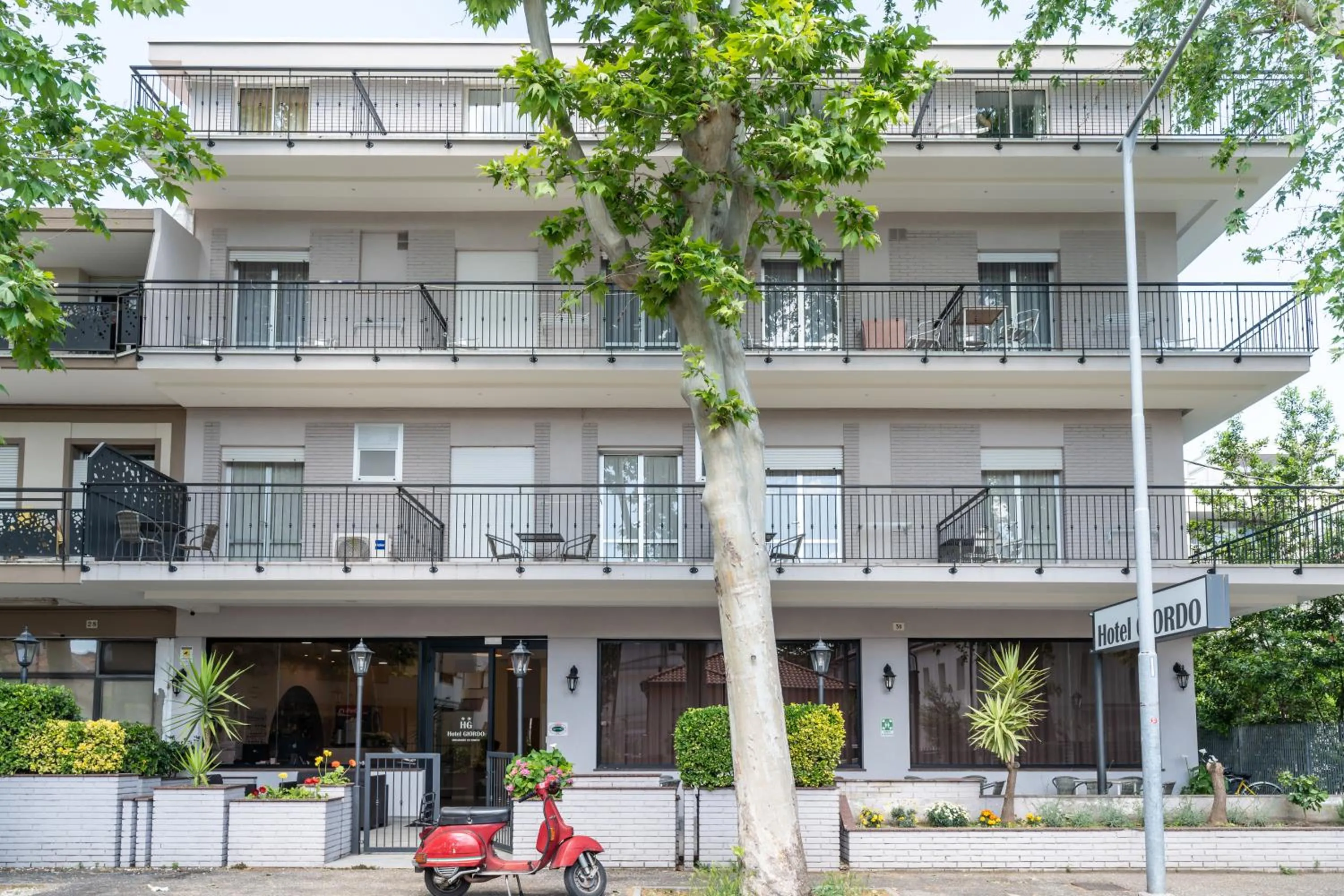 Property building in Hotel Giordo