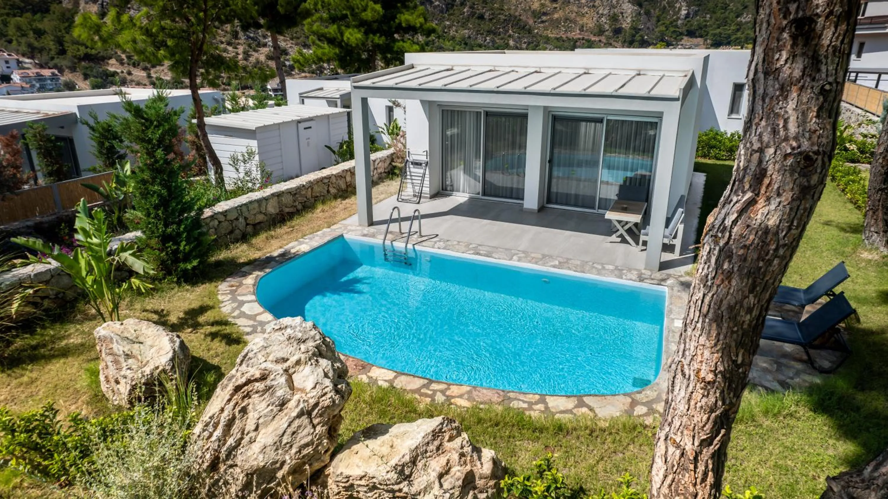 Patio in Z-Villas Beach Hotel