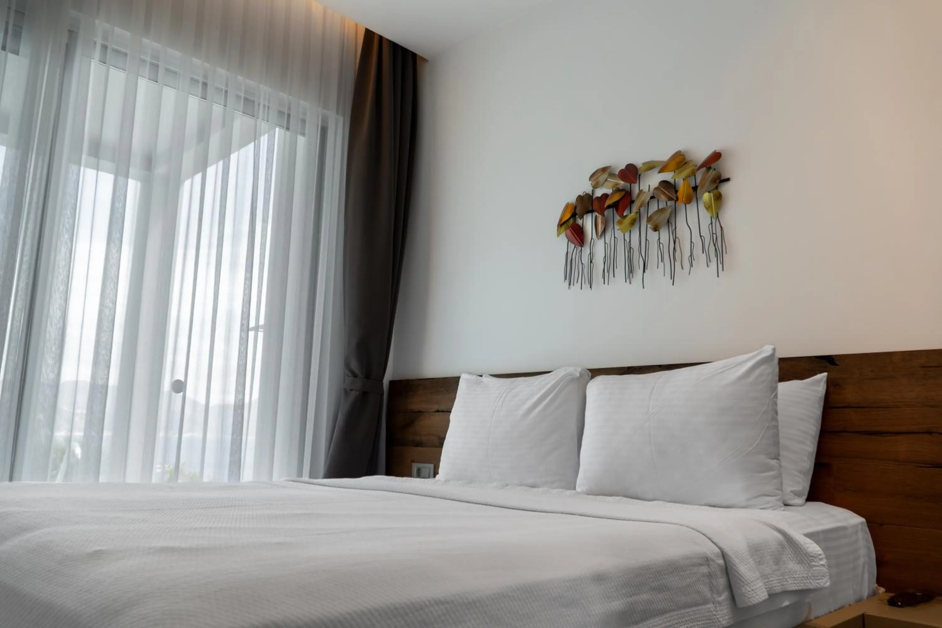 Bed in Z-Villas Beach Hotel