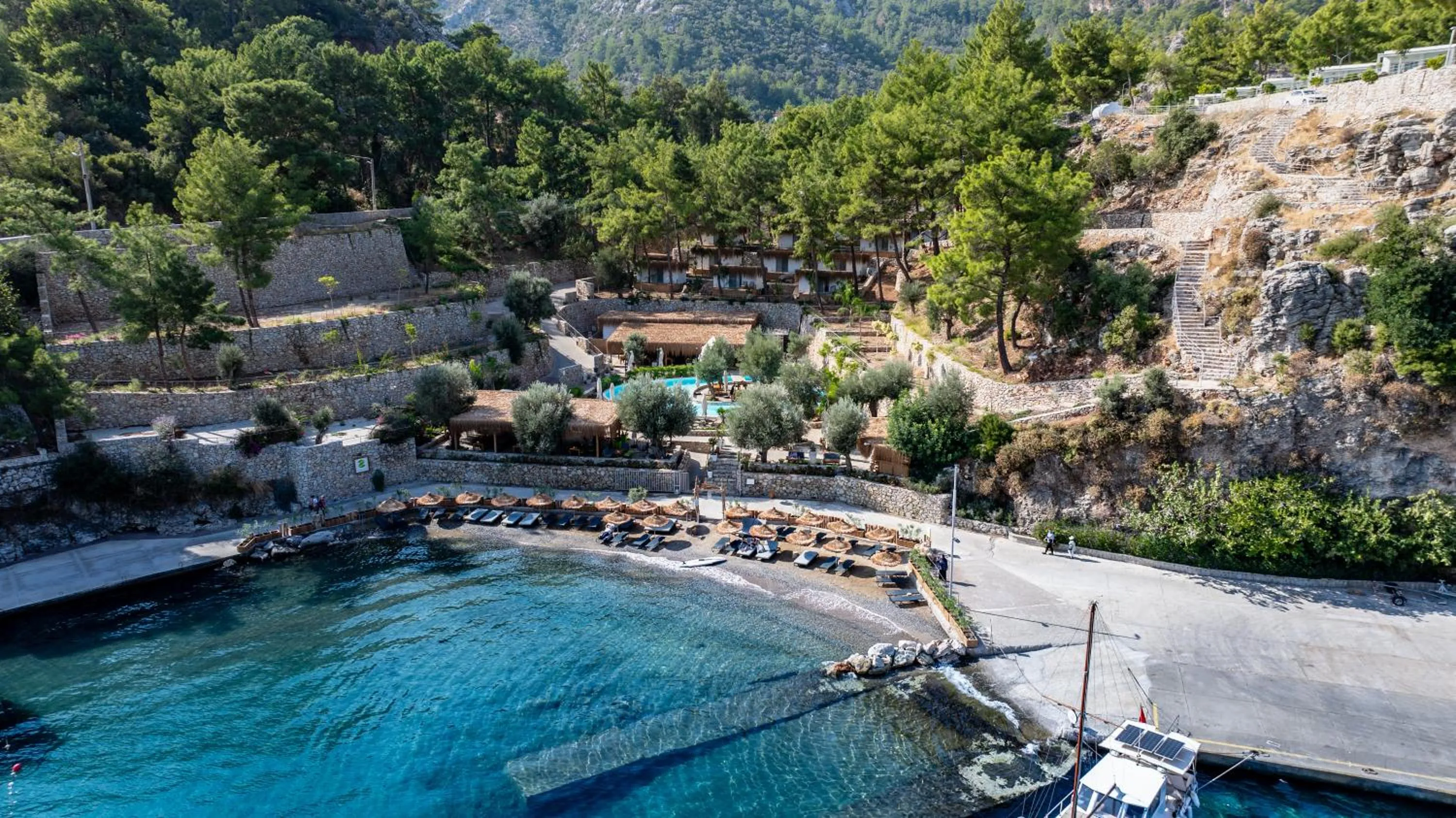 Bird's eye view in Z-Villas Beach Hotel