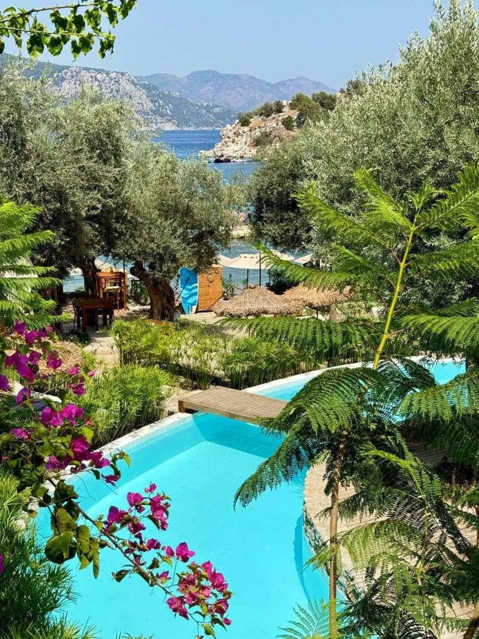 Swimming pool in Z-Villas Beach Hotel
