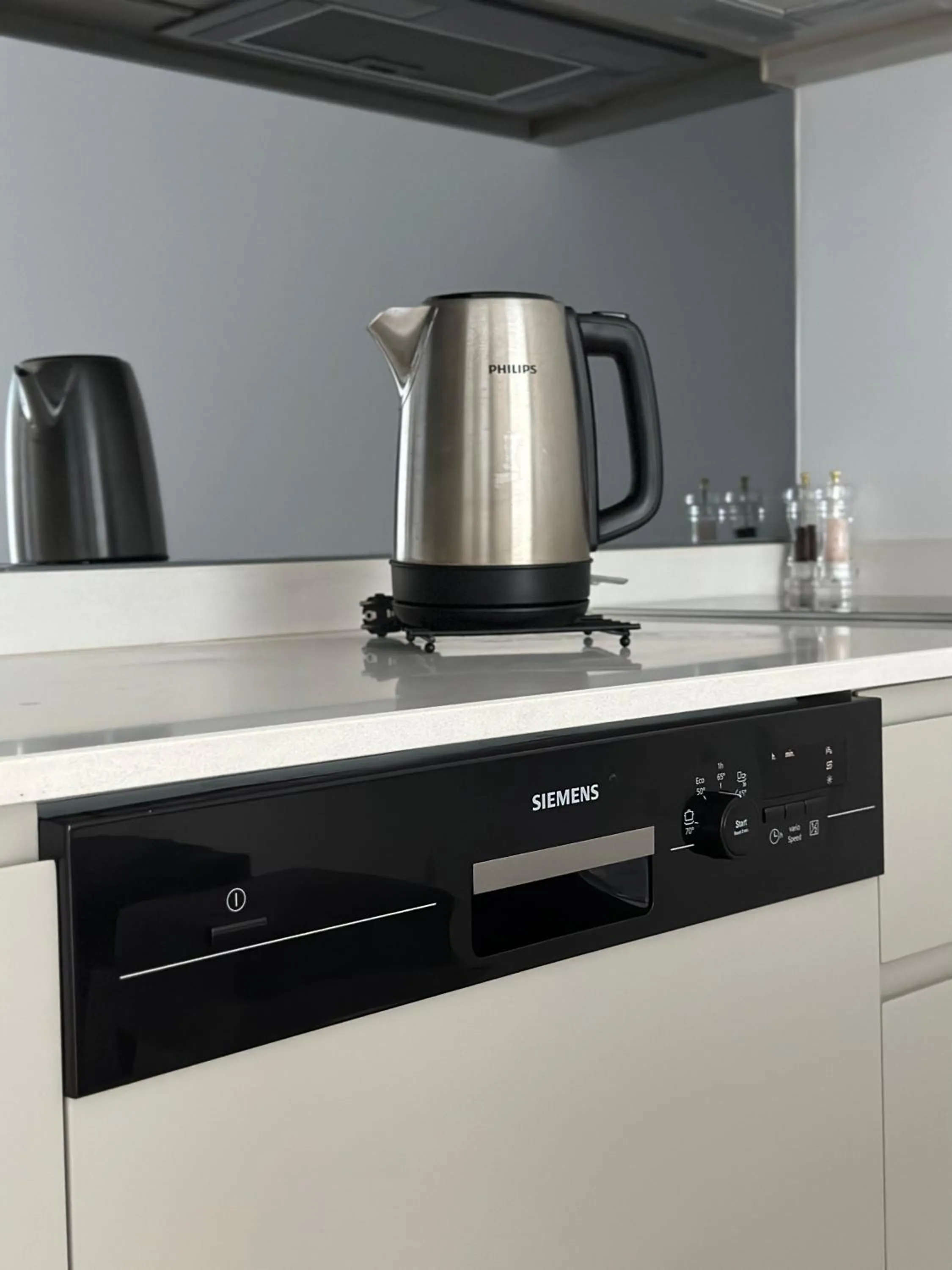 Kitchen or kitchenette in Z-Villas Beach Hotel