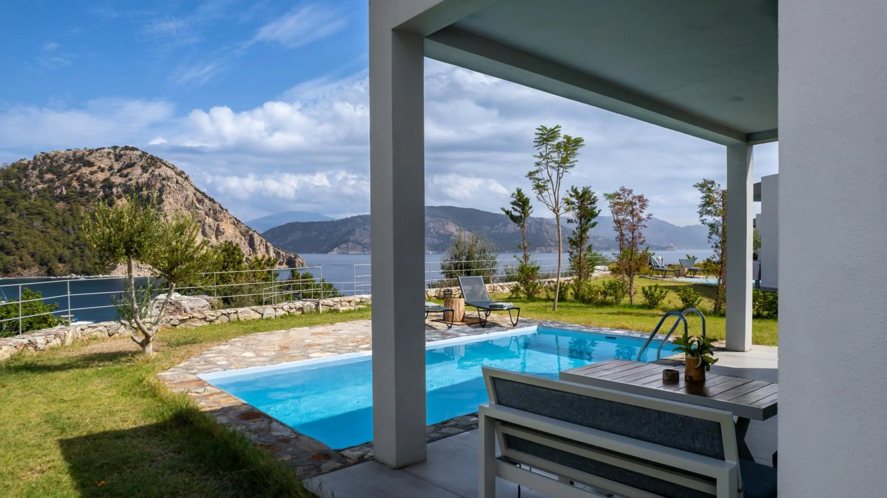 Patio in Z-Villas Beach Hotel