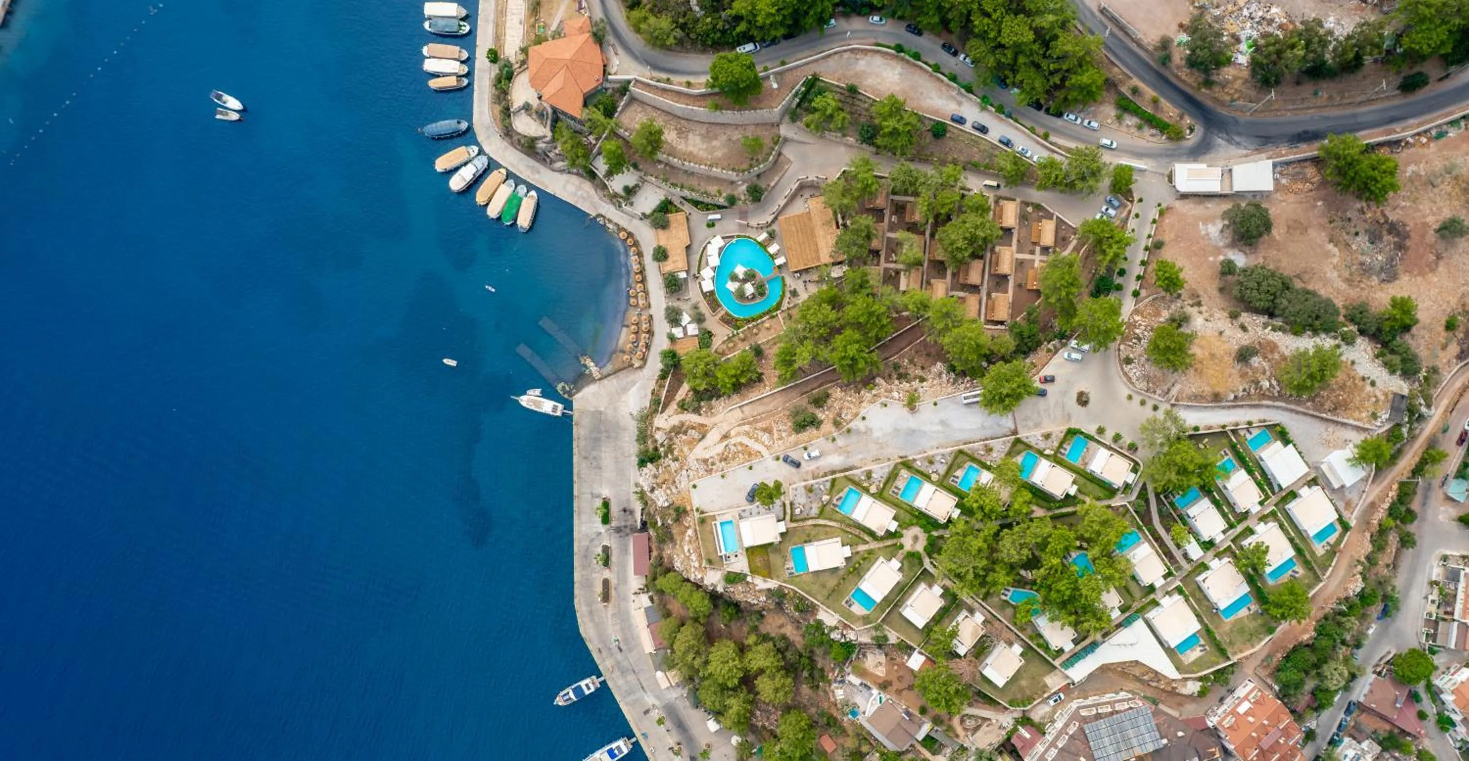 Bird's eye view in Z-Villas Beach Hotel