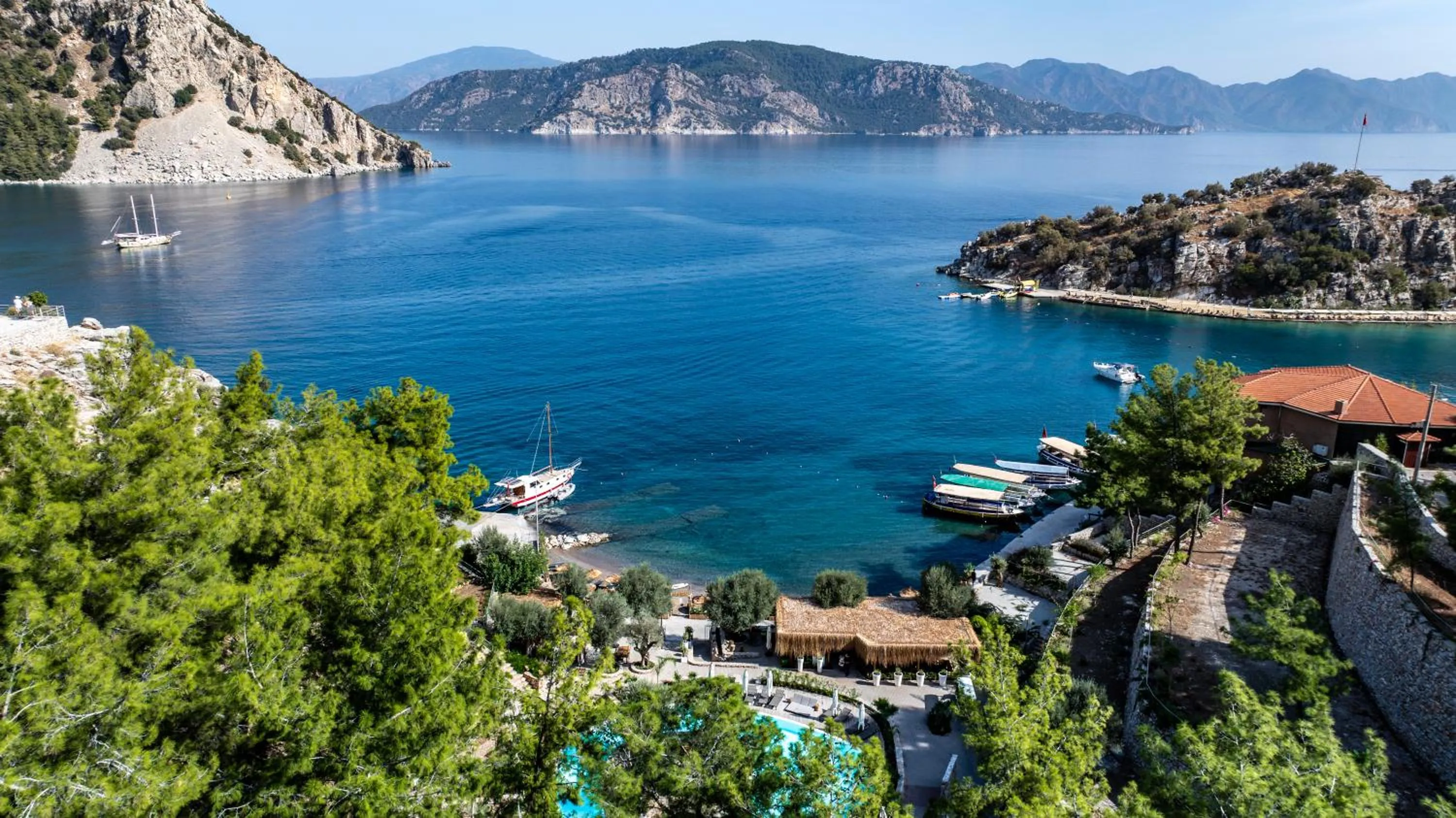 Bird's eye view in Z-Villas Beach Hotel