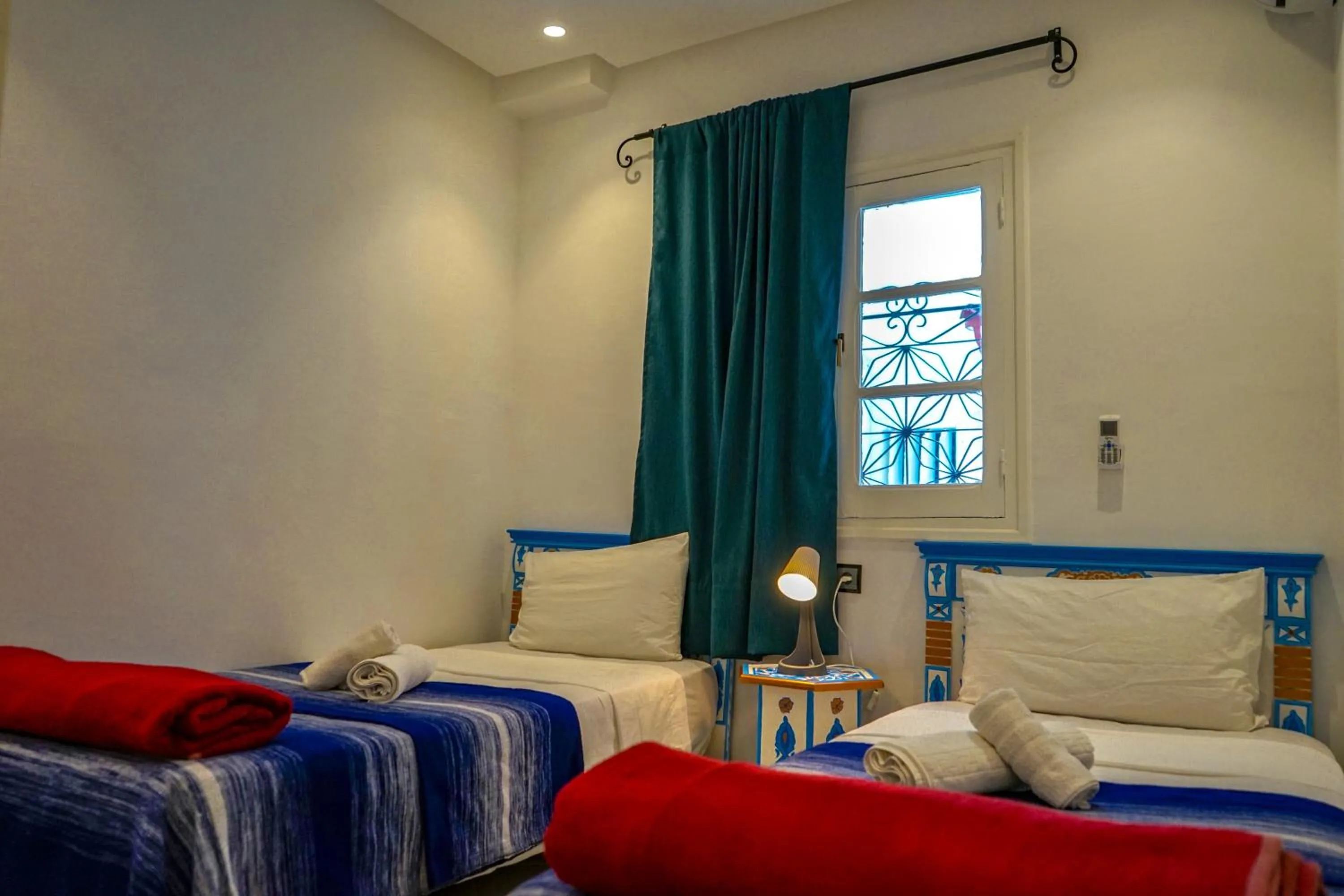 Bedroom, Bed in Hotel Marrakech