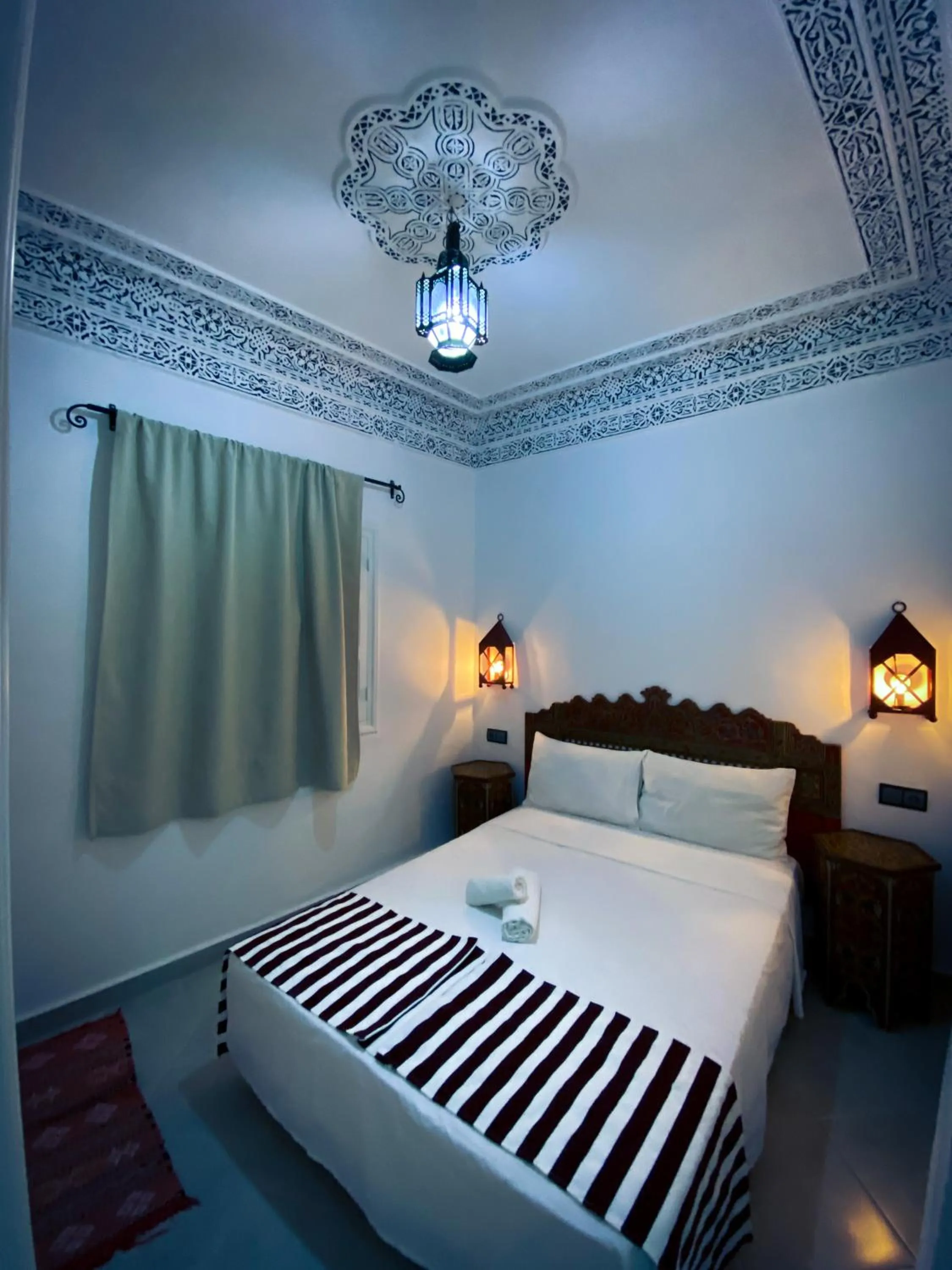 Bed in Hotel Marrakech