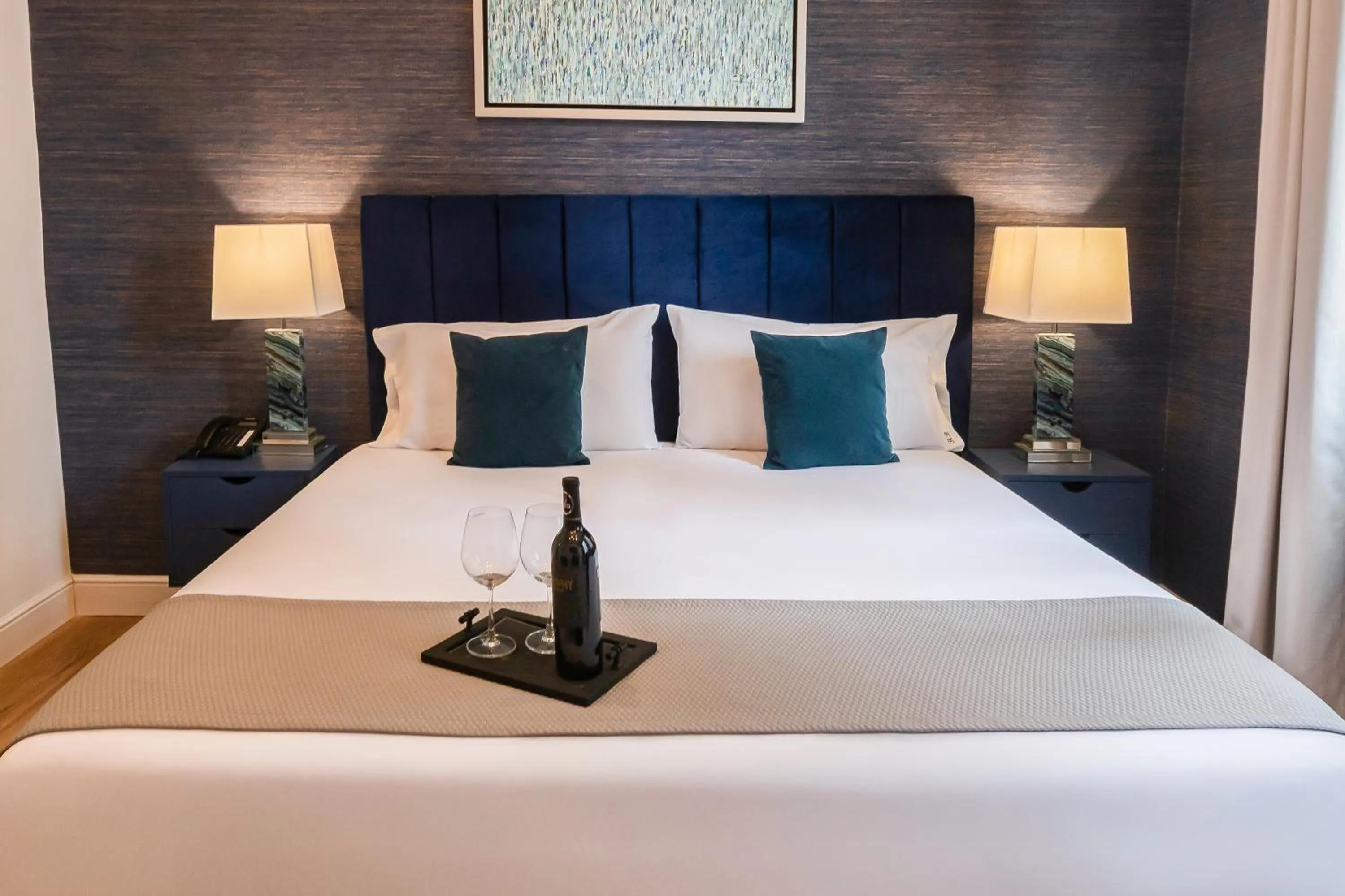 Bedroom, Bed in Blu Hotel Boutique