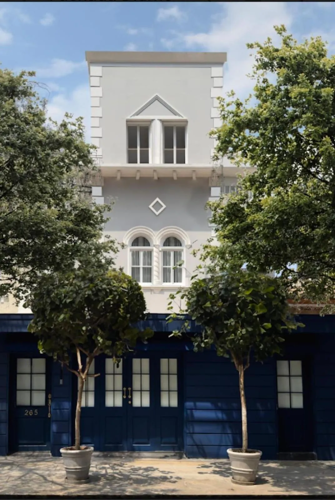 Property building in Blu Hotel Boutique