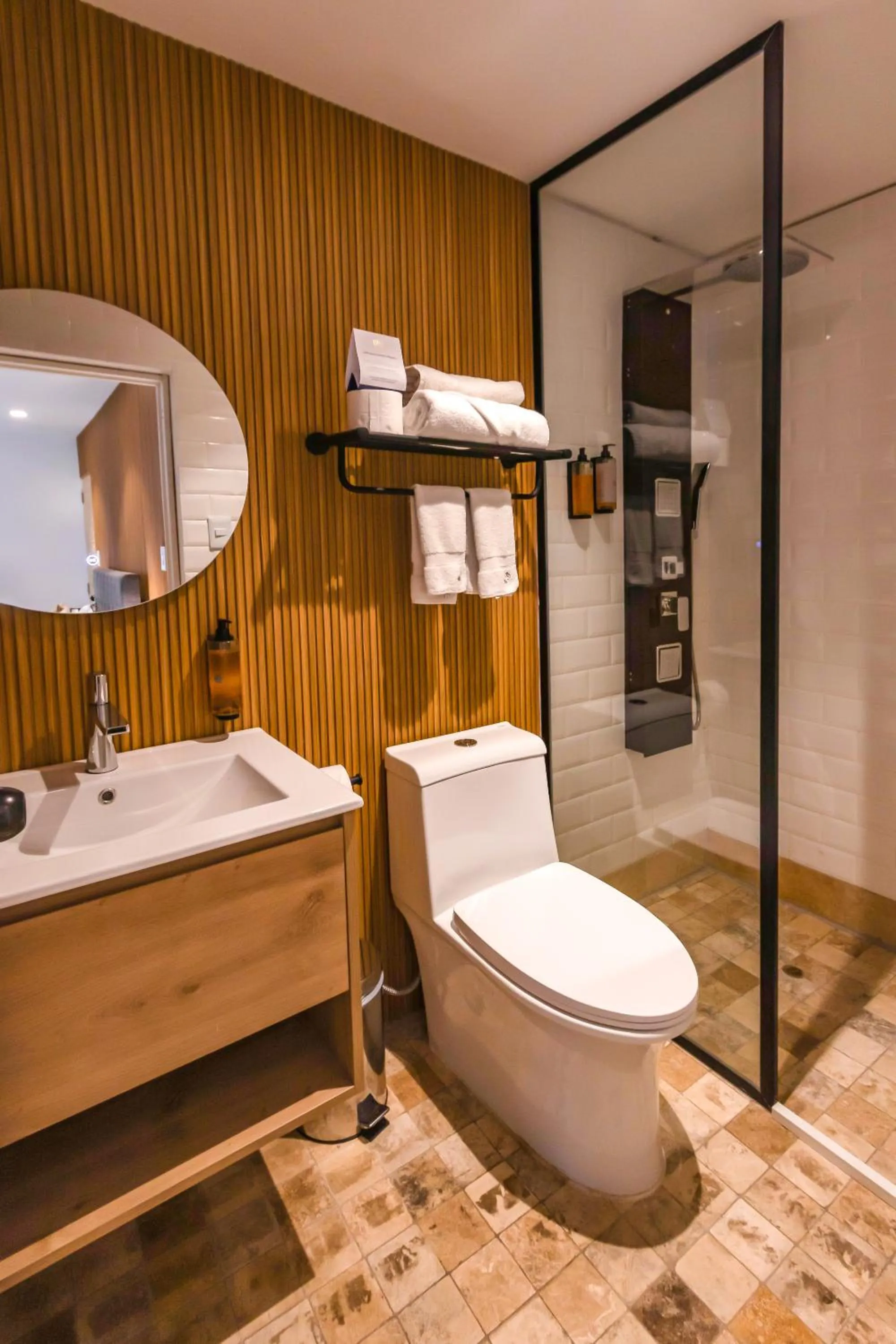 Bathroom in Blu Hotel Boutique