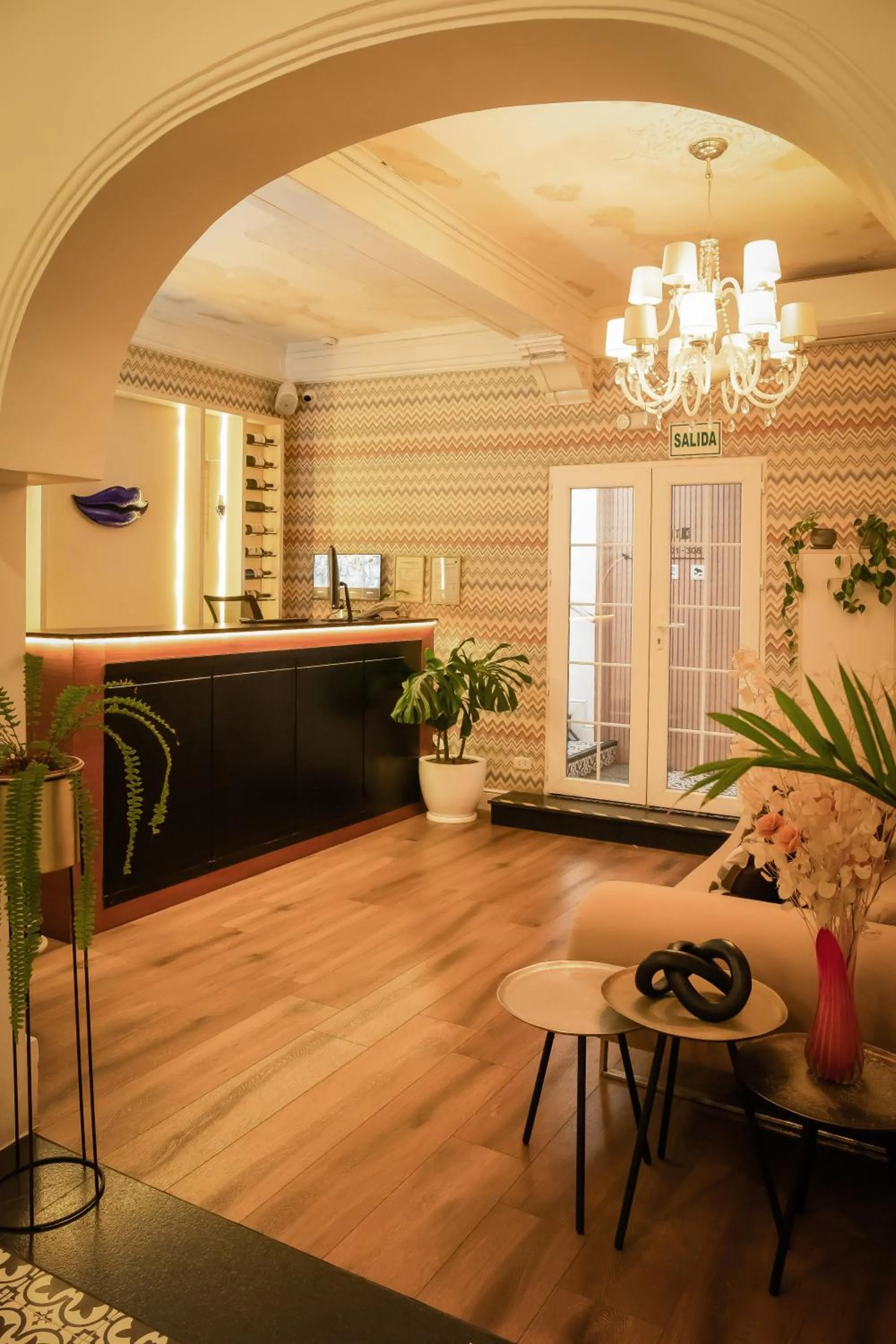 Lobby or reception in Blu Hotel Boutique