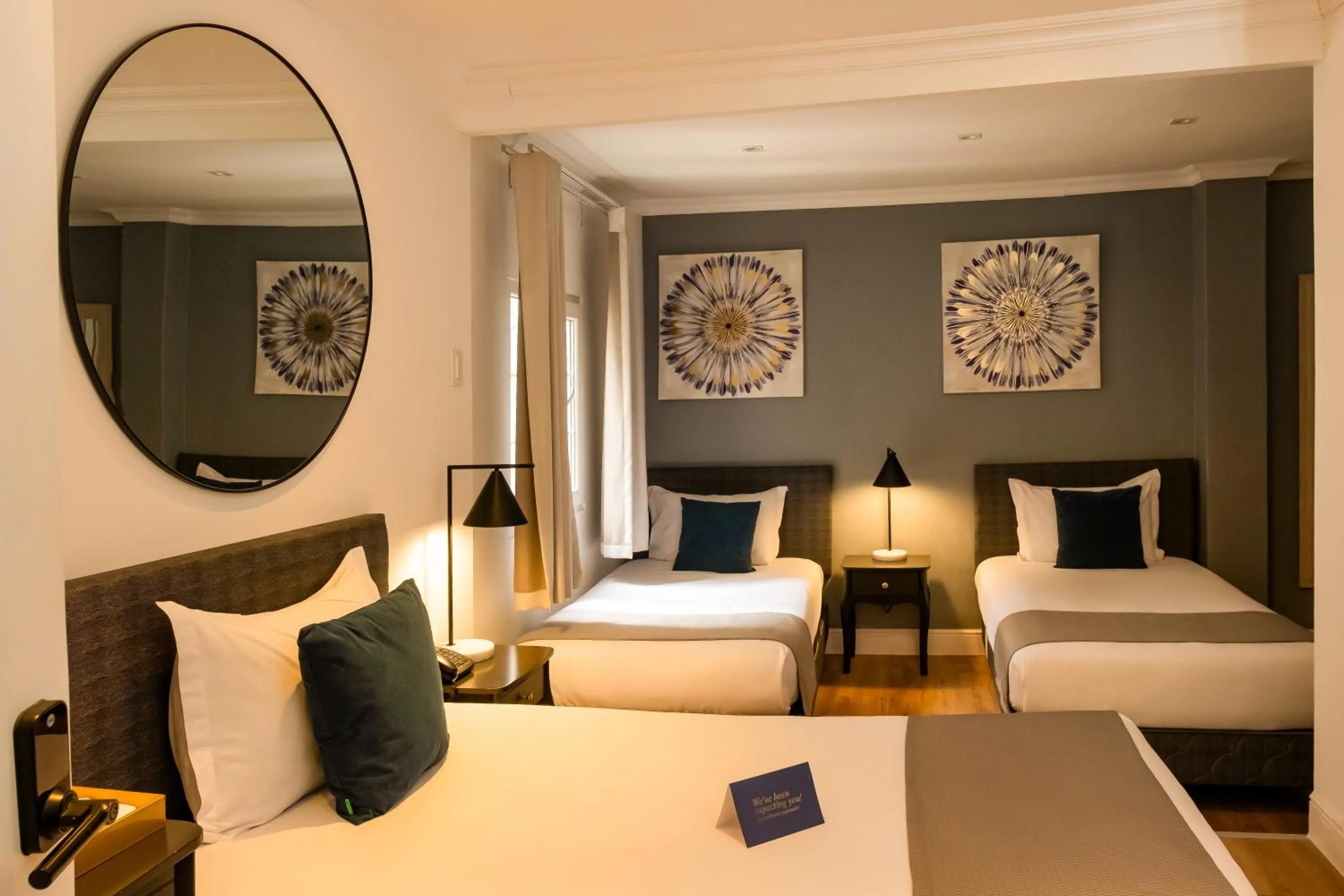 Bed in Blu Hotel Boutique