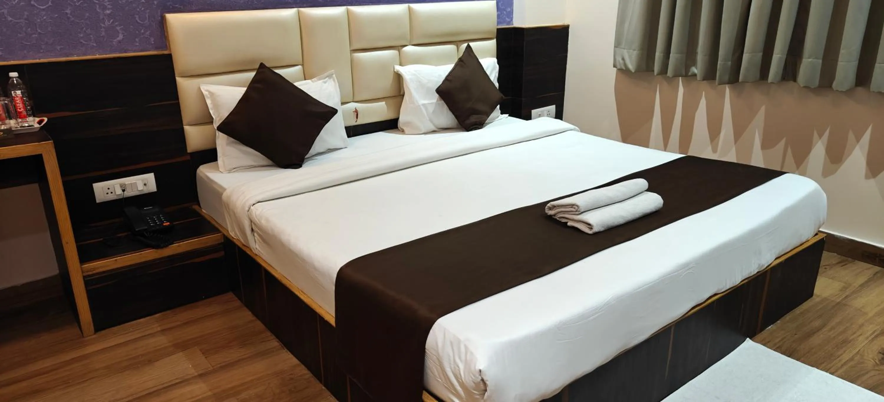 Bedroom, Bed in Hotel Karma Inn Near Akshay Patra Jagatpura