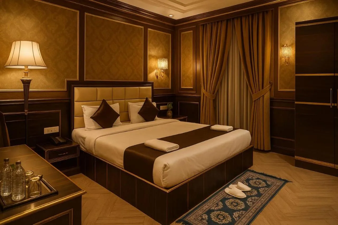 Bed in Hotel Karma Inn Near Akshay Patra Jagatpura