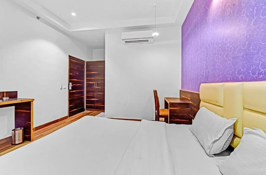 Bed in Hotel Karma Inn Near Akshay Patra Jagatpura