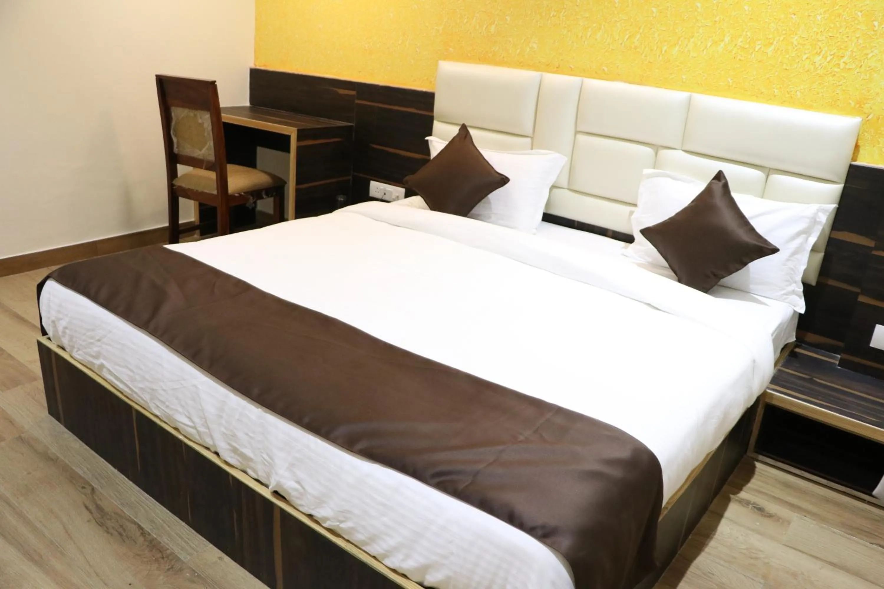 Bed in Hotel Karma Inn Near Akshay Patra Jagatpura