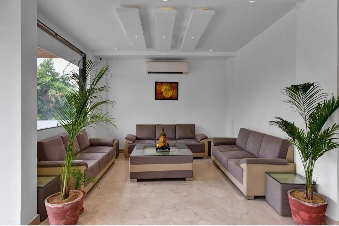 Seating area in Hotel Karma Inn Near Akshay Patra Jagatpura