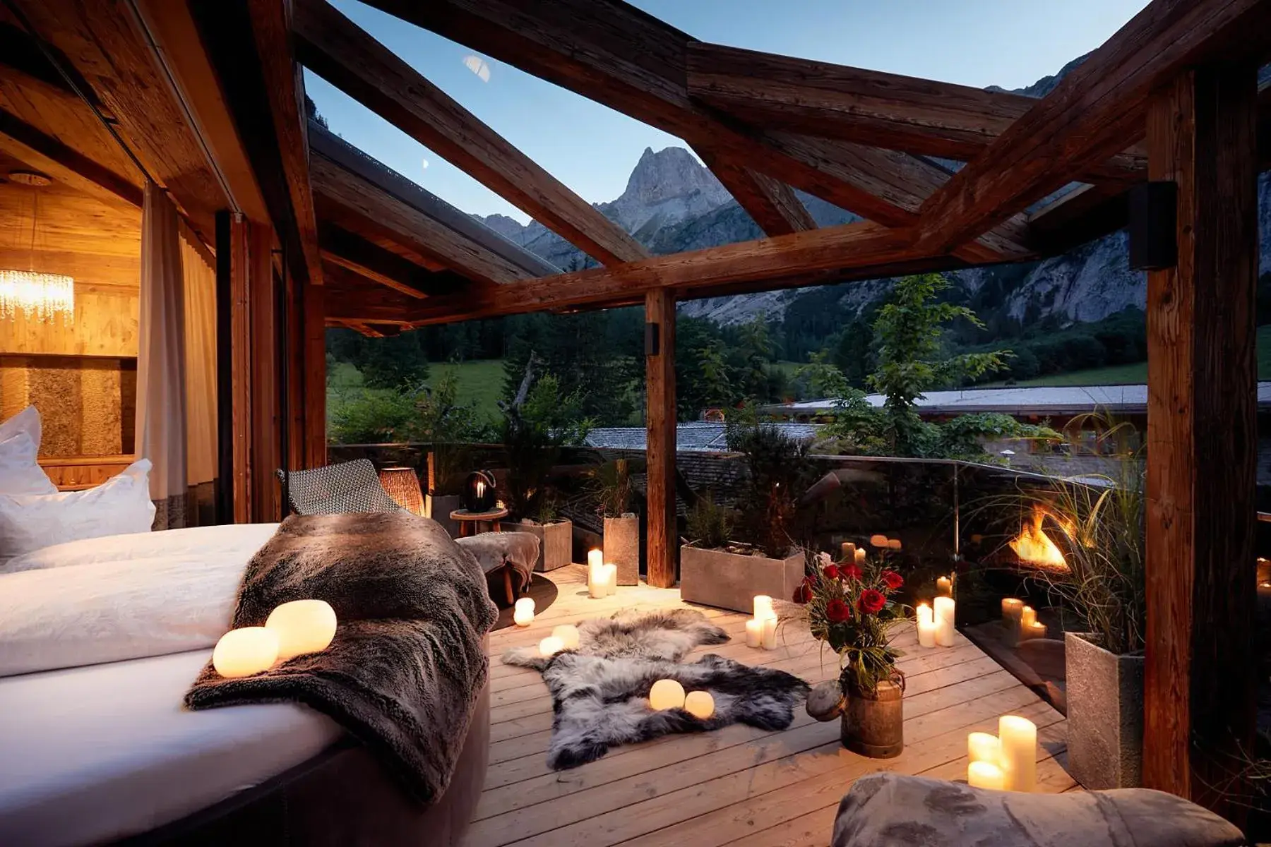 Superior Chalet in Gramai Alm alpengenuss & natur spa Superior Chalet in Gramai Alm alpengenuss & natur spa