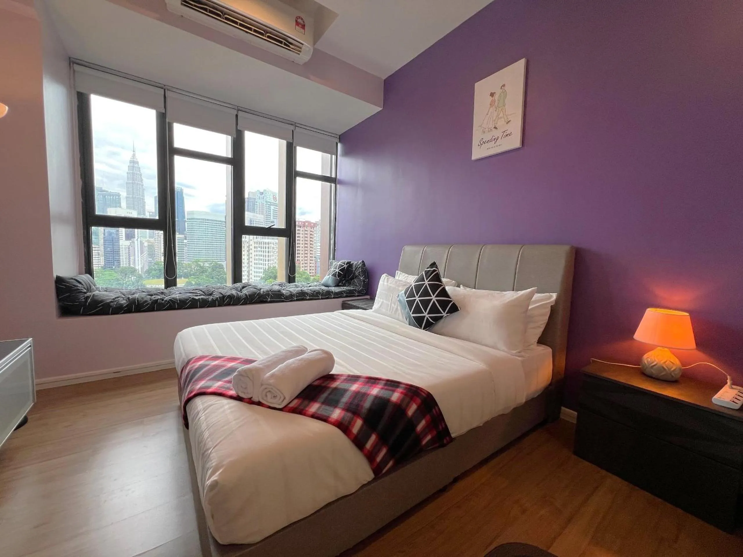 Bed in Ceylonz Suite, Bukit Bintang by MK HOME