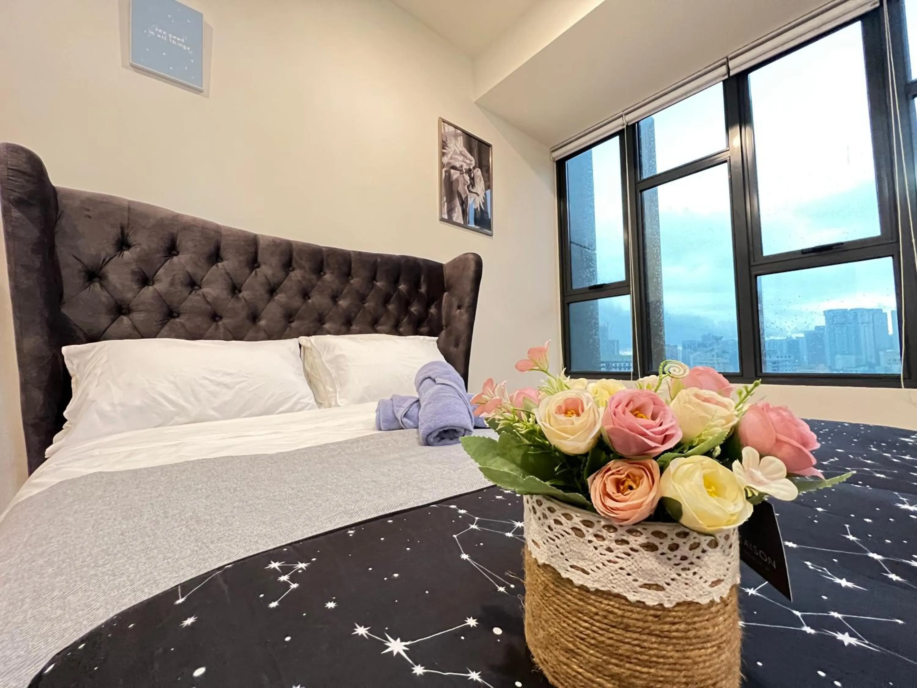 Bed in Ceylonz Suite, Bukit Bintang by MK HOME