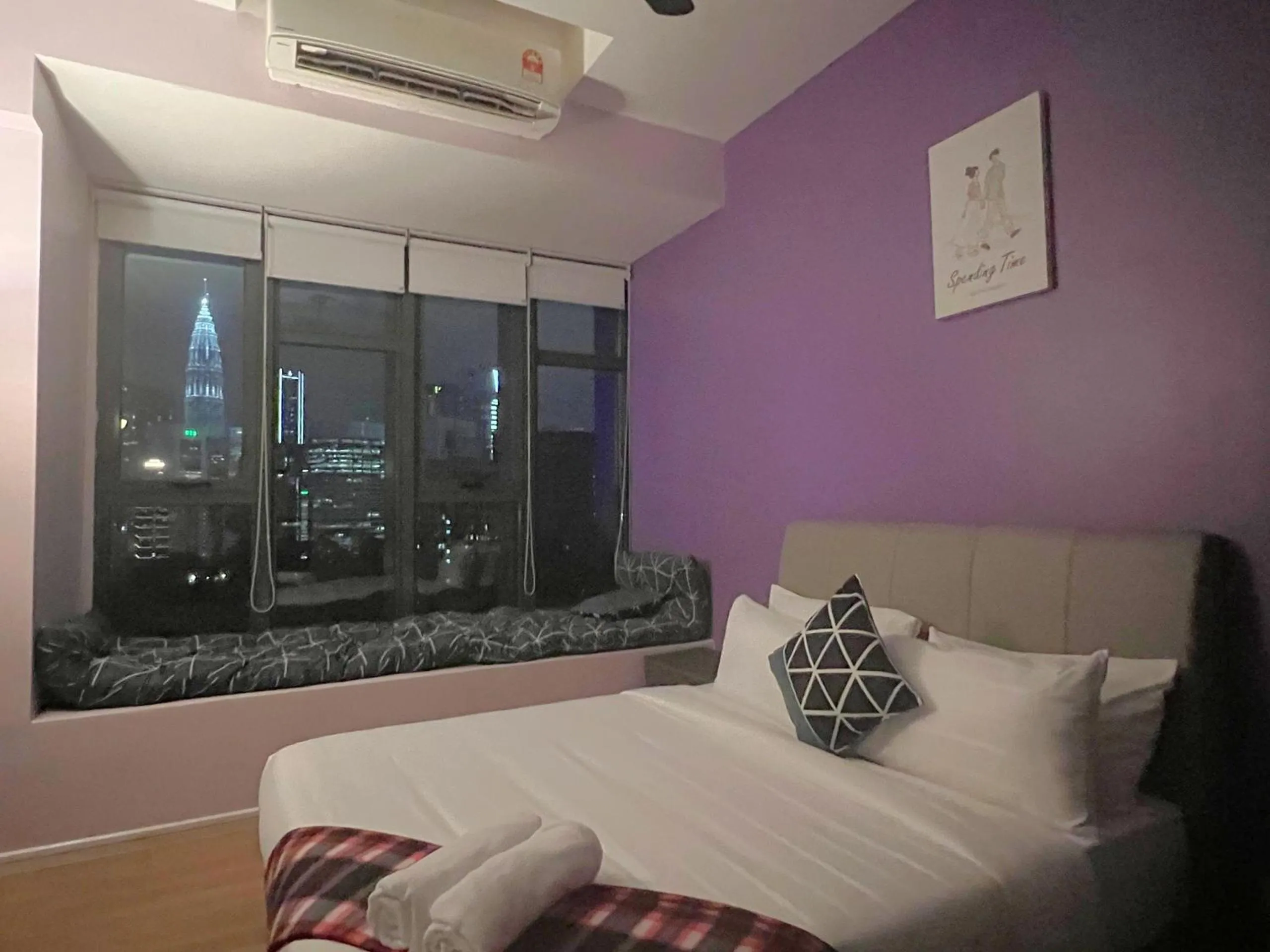 Bed in Ceylonz Suite, Bukit Bintang by MK HOME