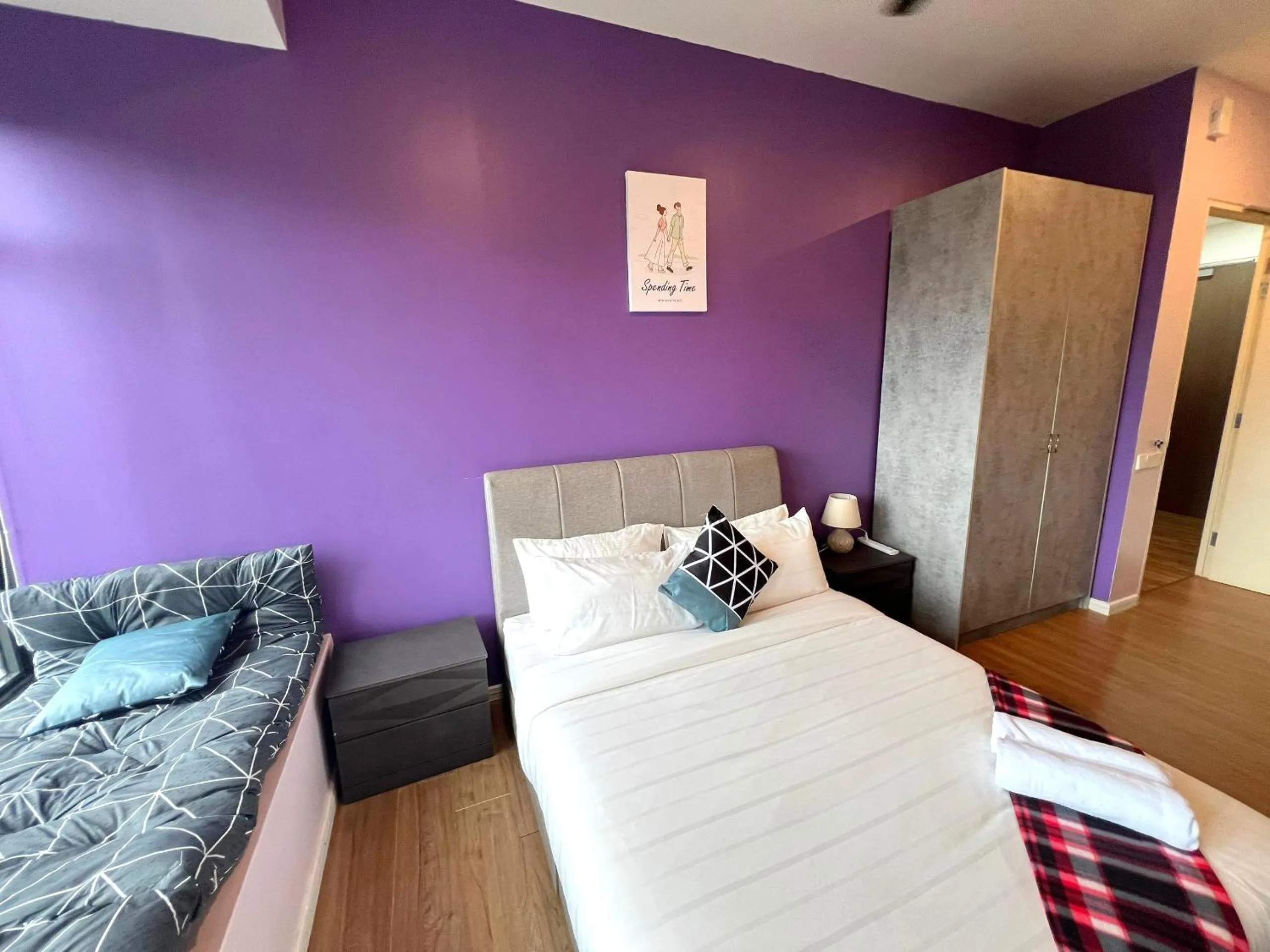 Bed in Ceylonz Suite, Bukit Bintang by MK HOME