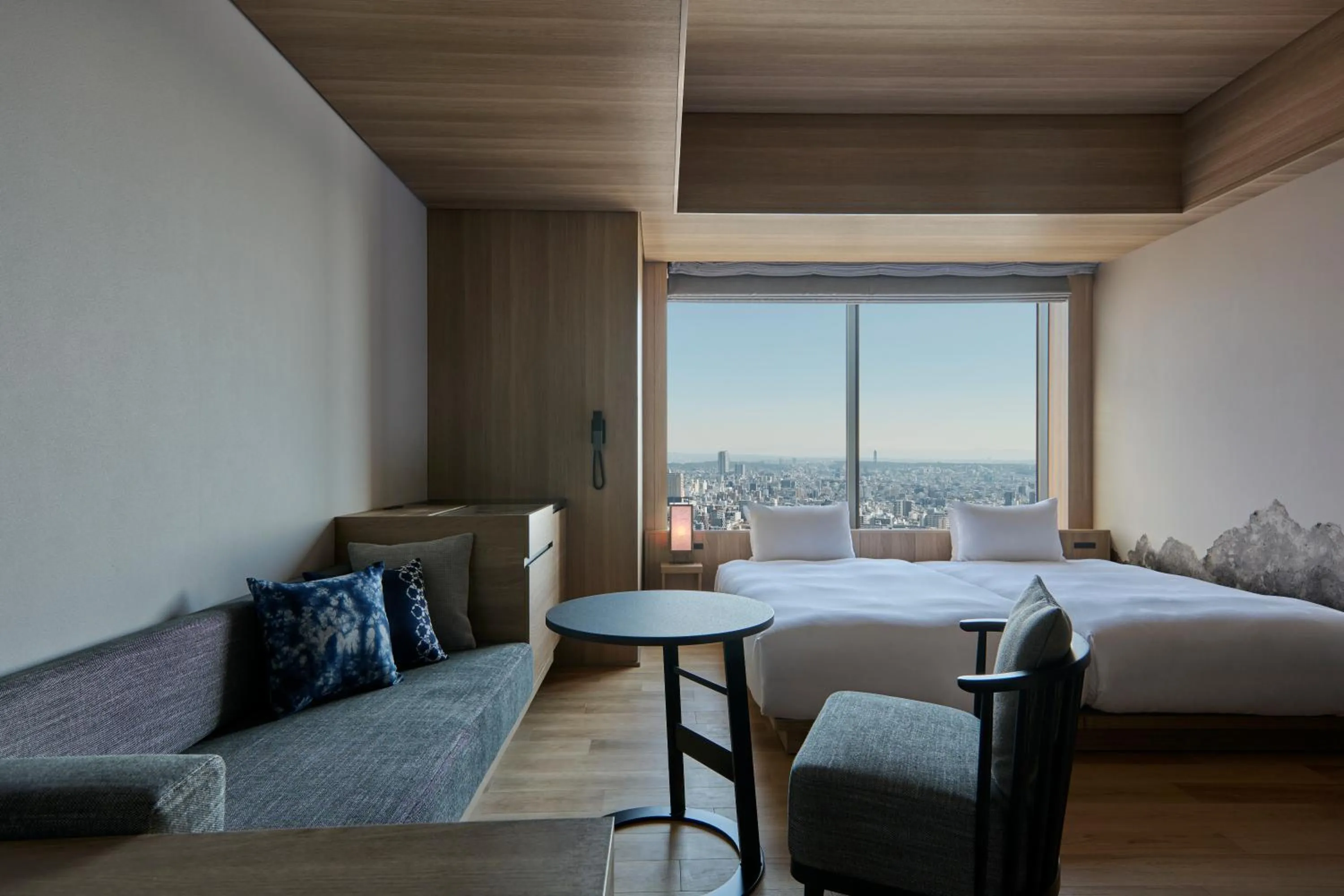 View (from property/room), Bed in The Royal Park Hotel Iconic Nagoya