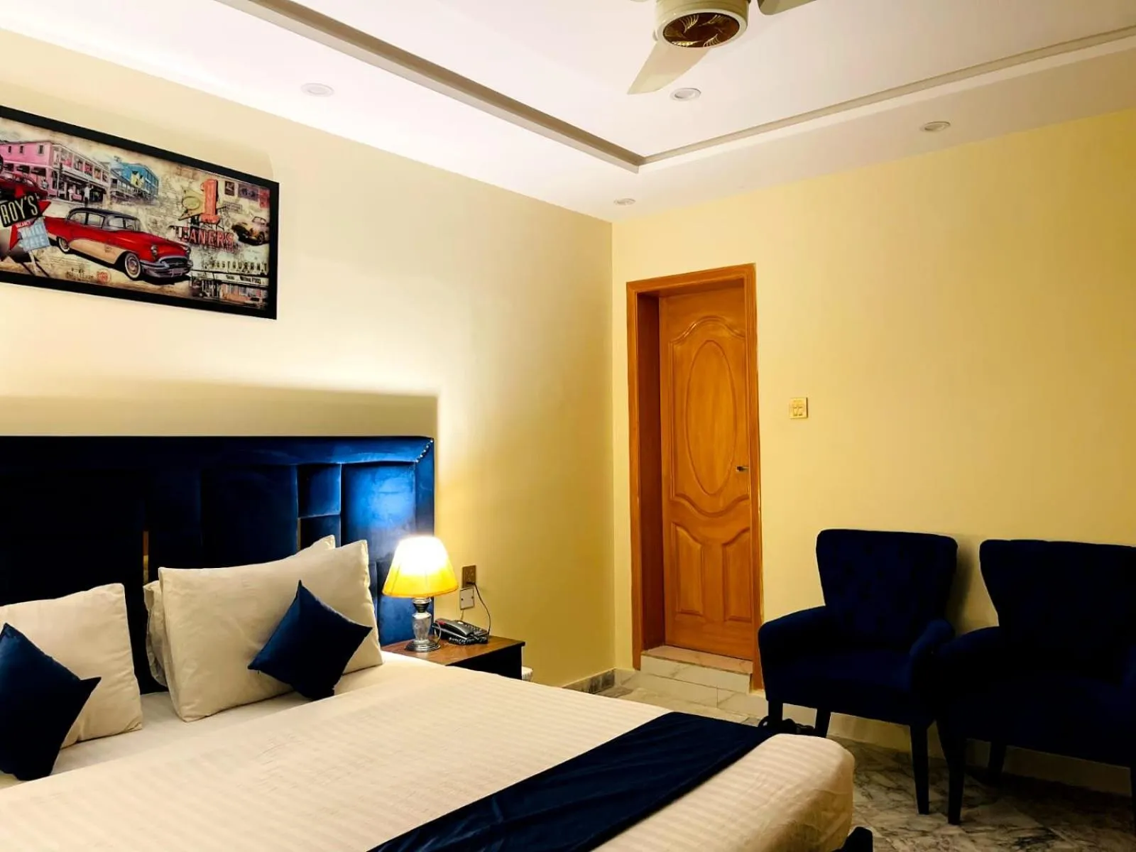 Bed in Infinity Hotel