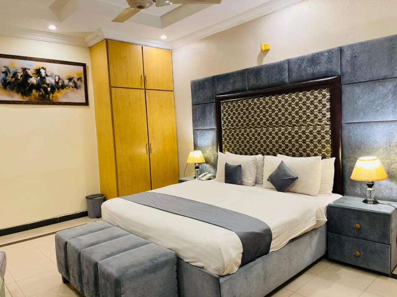 Bed in Infinity Hotel