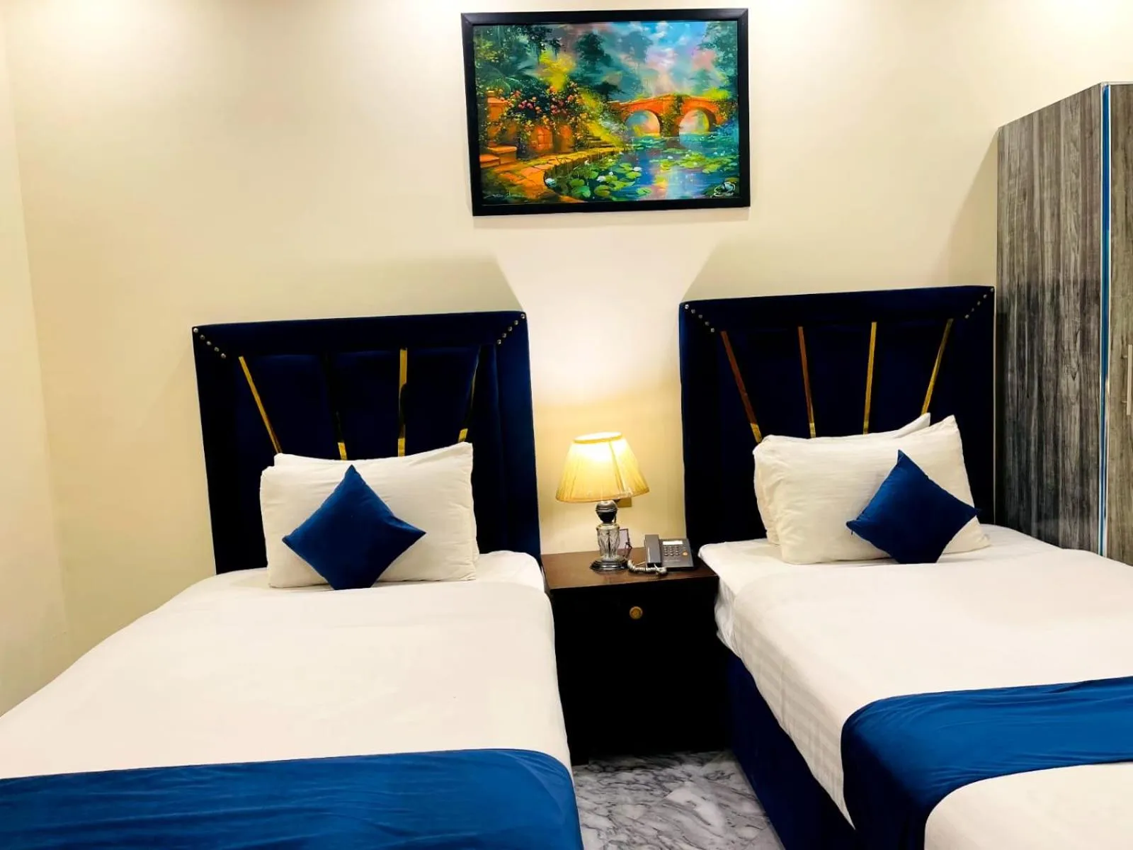 Bed in Infinity Hotel