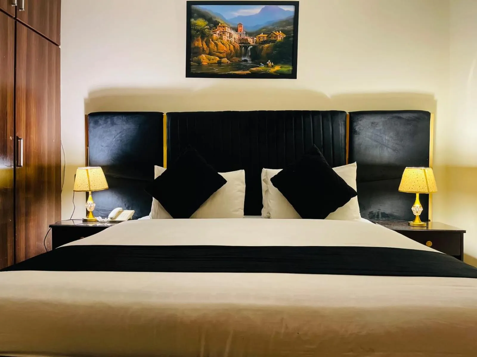 Bed in Infinity Hotel