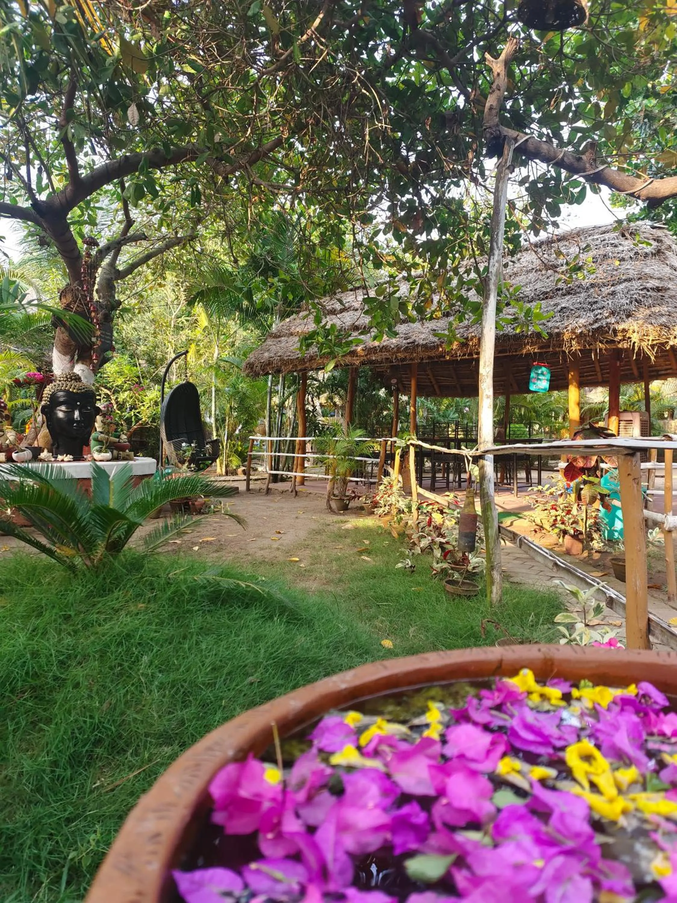 Natural landscape in Wild Dunes Konark