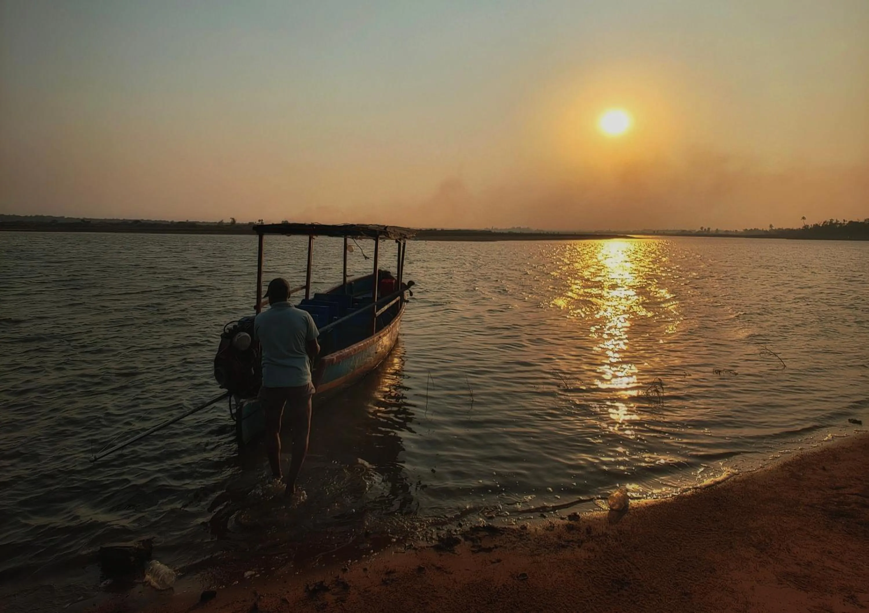 Natural landscape in Wild Dunes Konark
