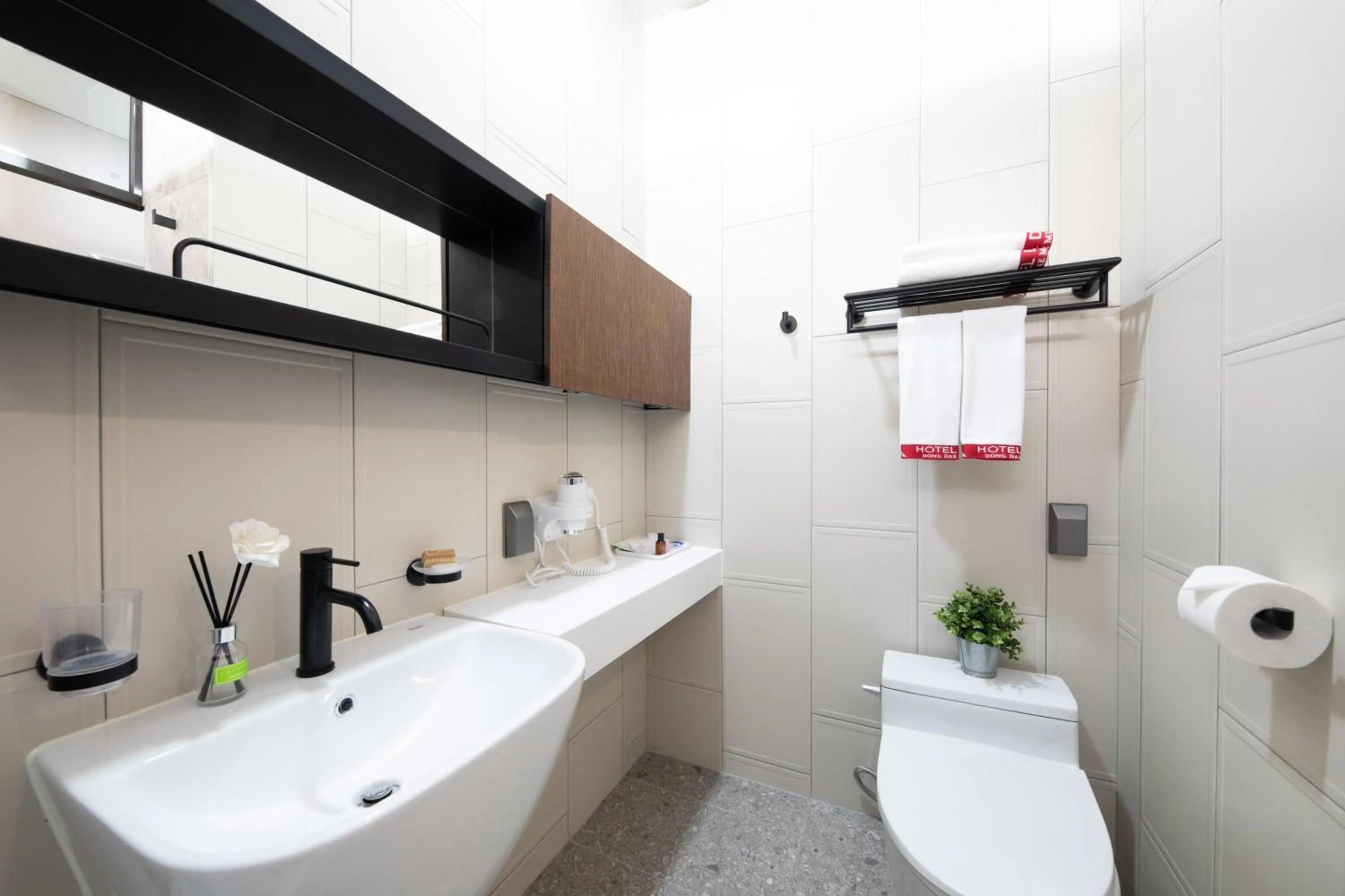 Bathroom in Hotel DM