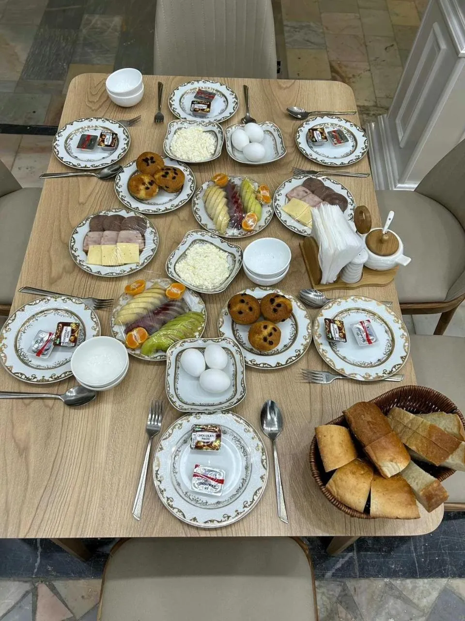 Breakfast in Afsona Hotel