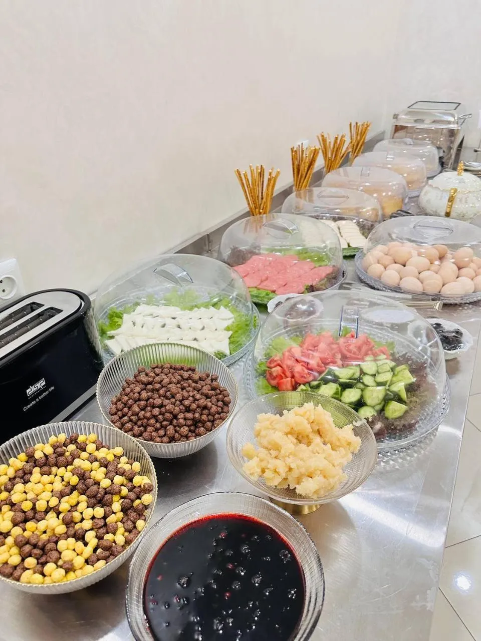 Breakfast in Afsona Hotel