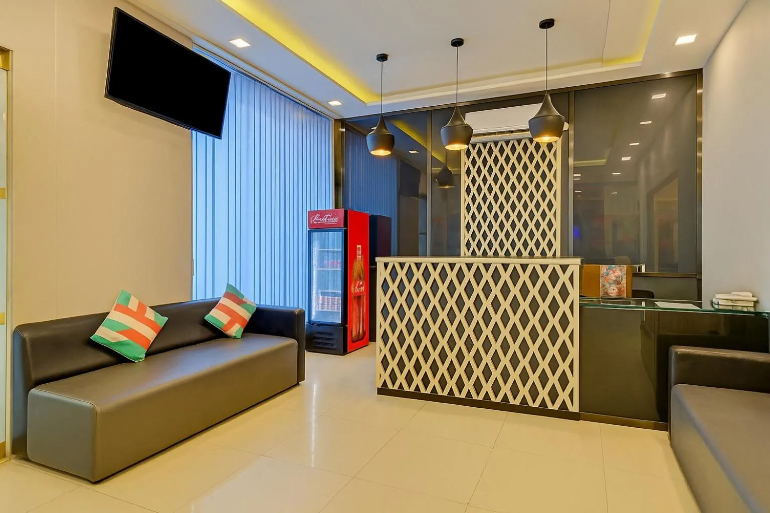 Lobby or reception in Amaira Hotels & Banquets Near Vaishali Metro Station