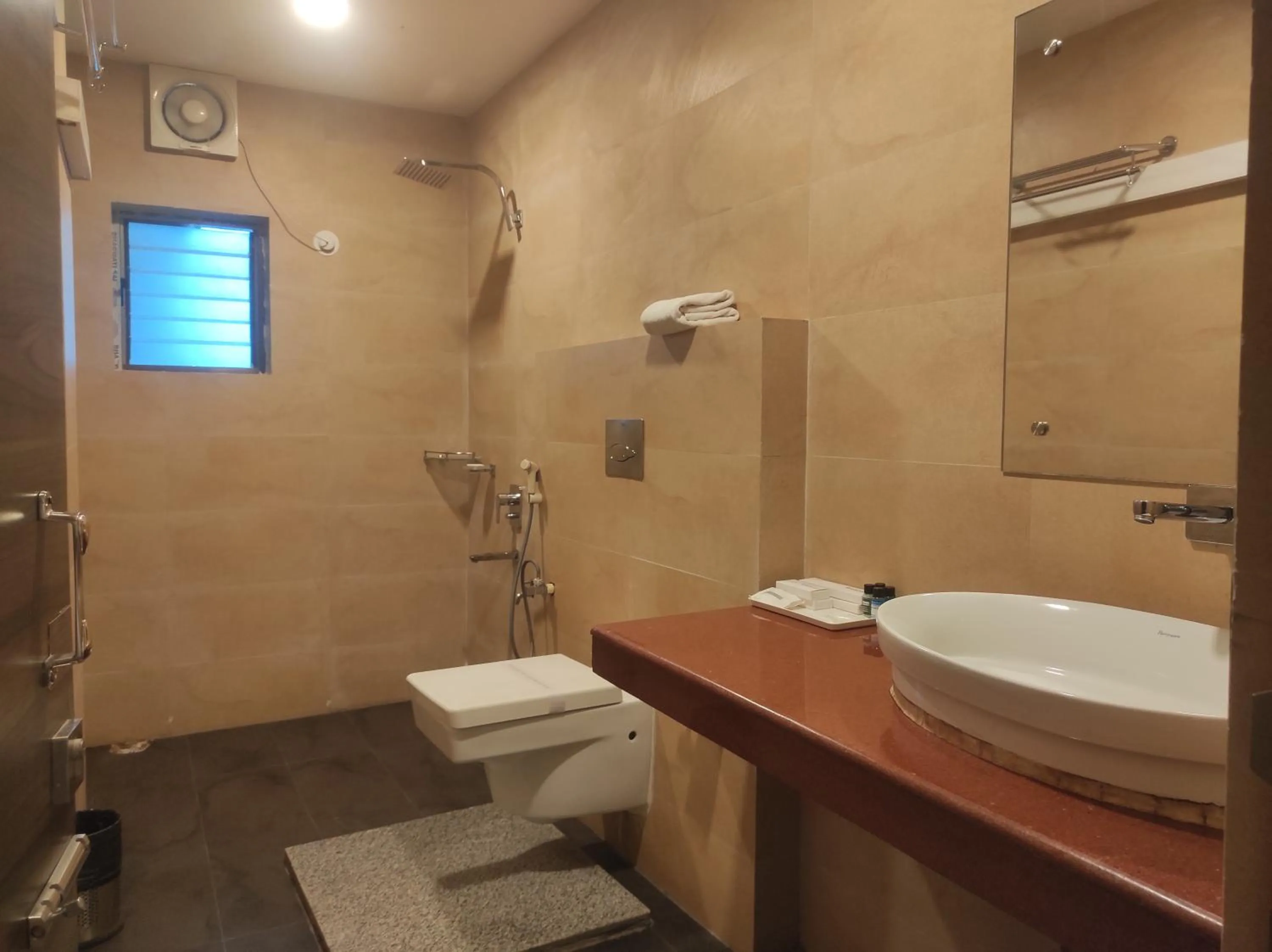 Bathroom in Hotel Obsidian Blue