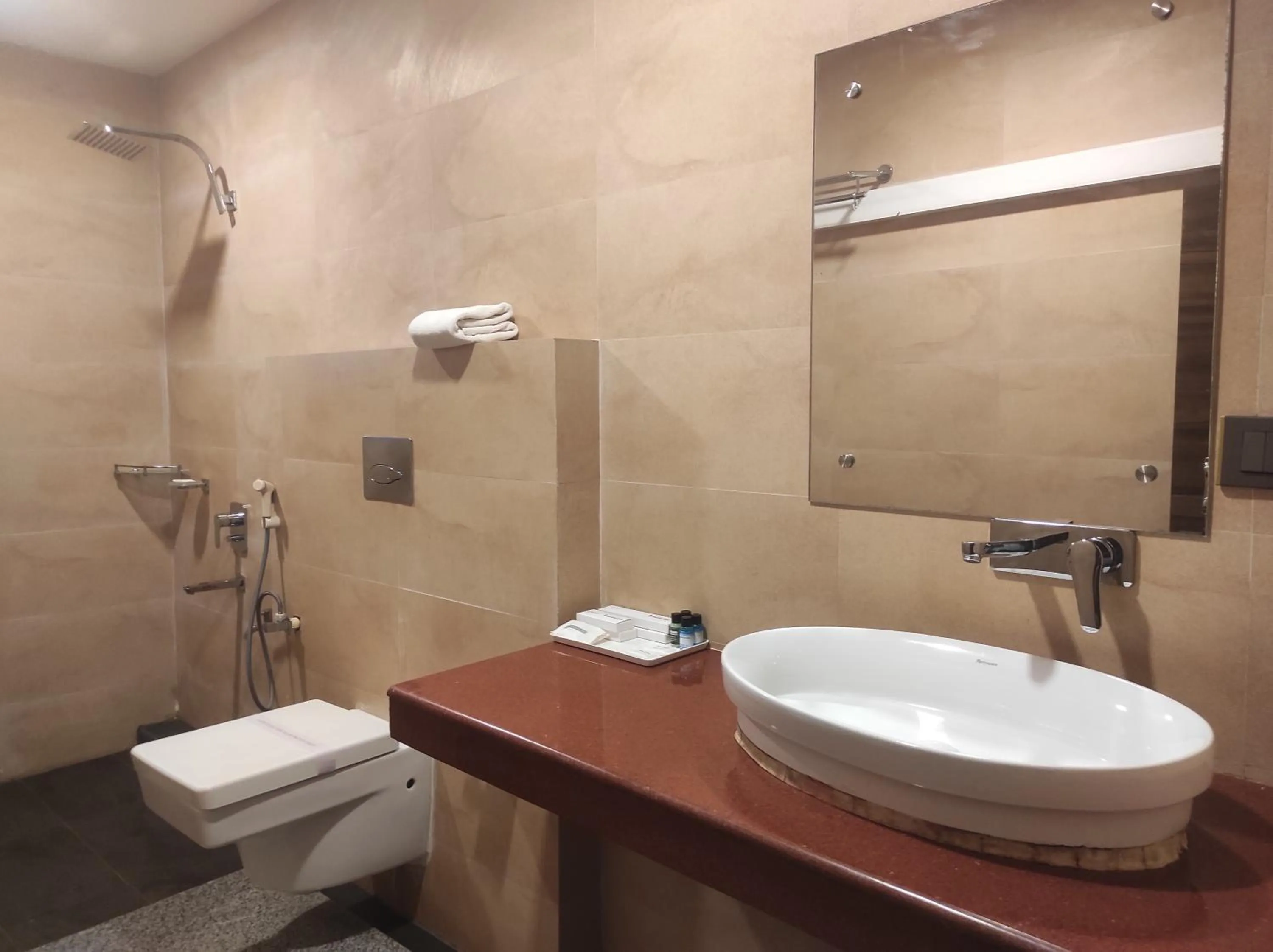 Bathroom in Hotel Obsidian Blue