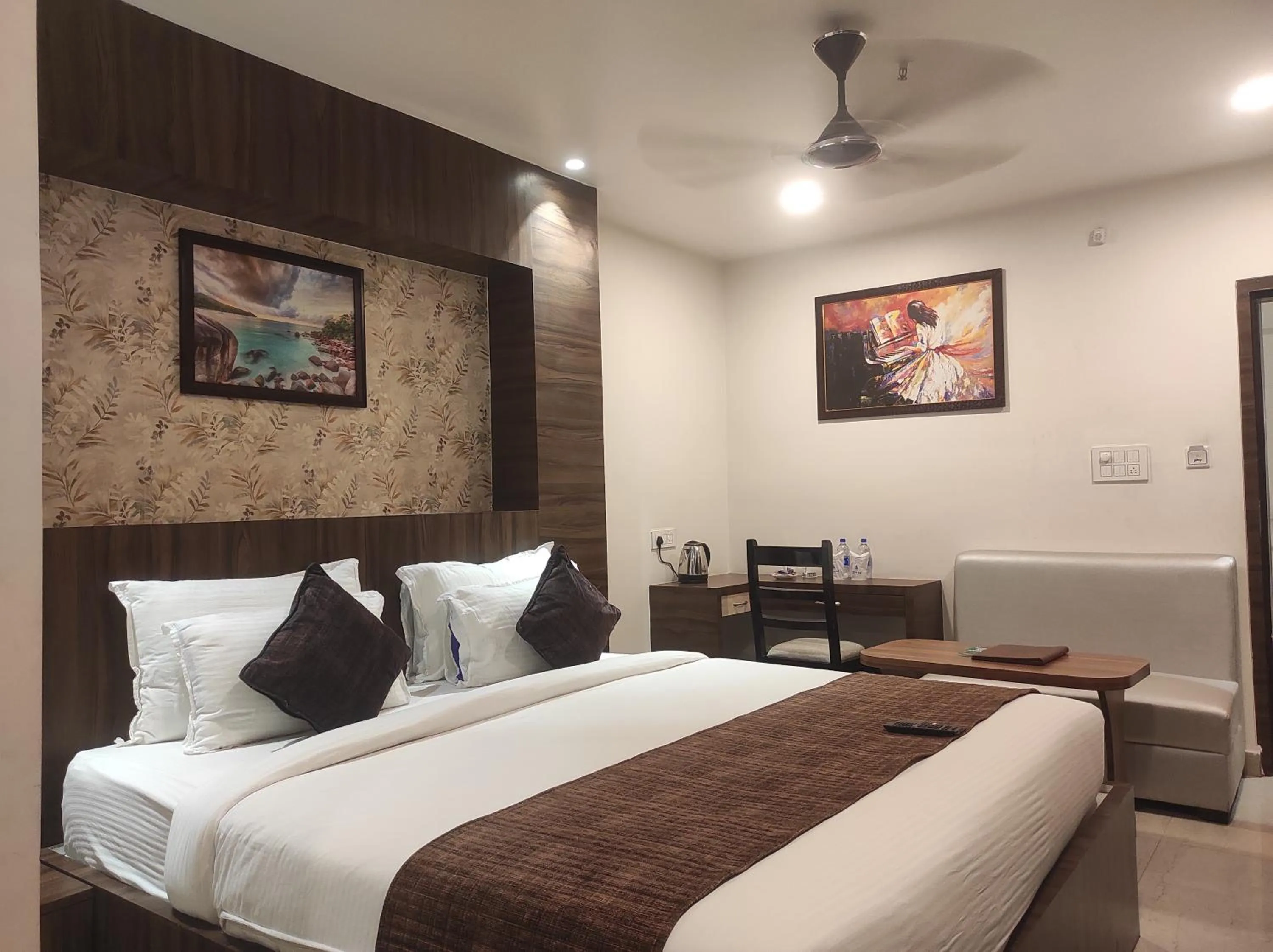 Bed in Hotel Obsidian Blue