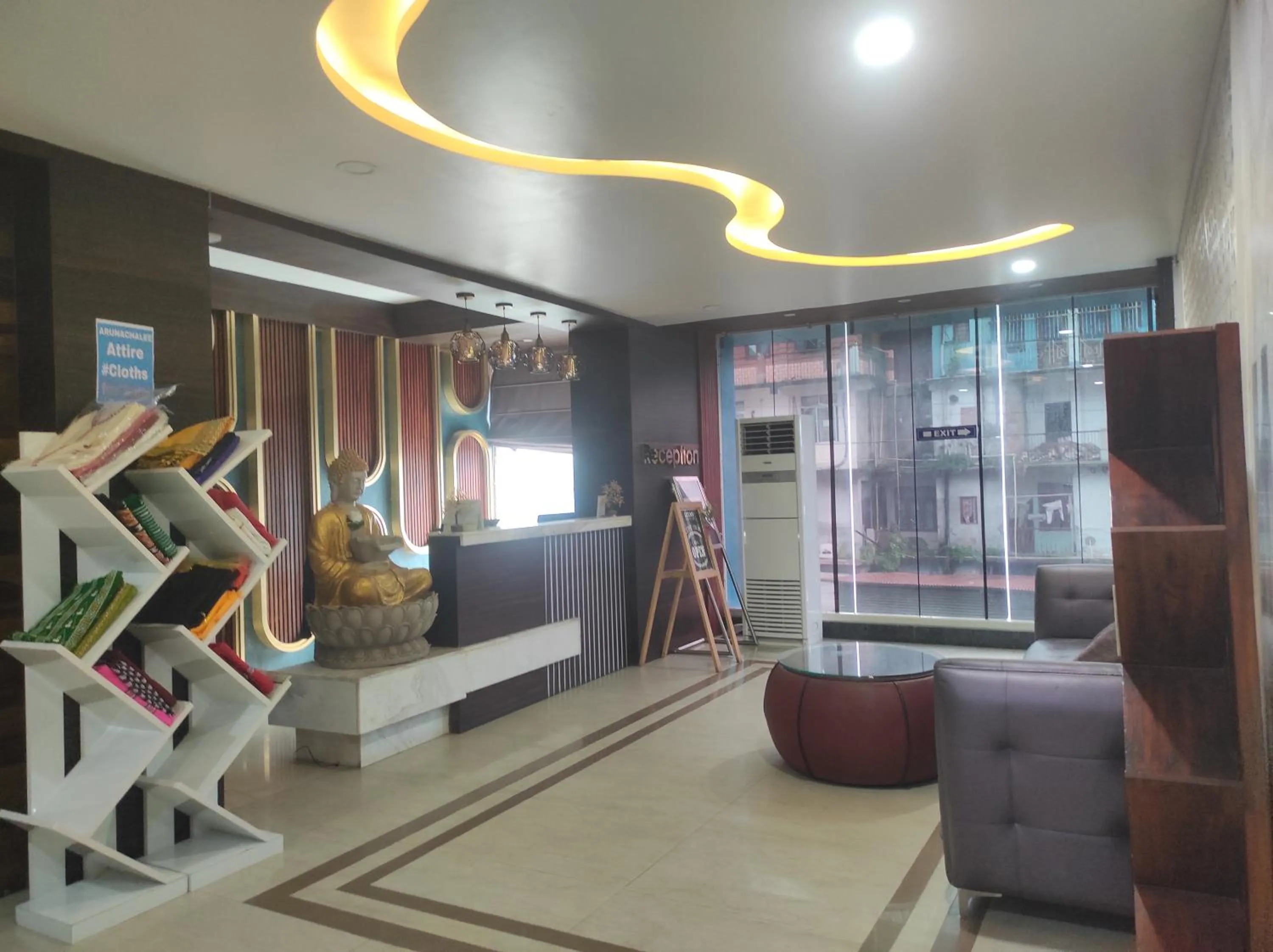 Lobby or reception in Hotel Obsidian Blue